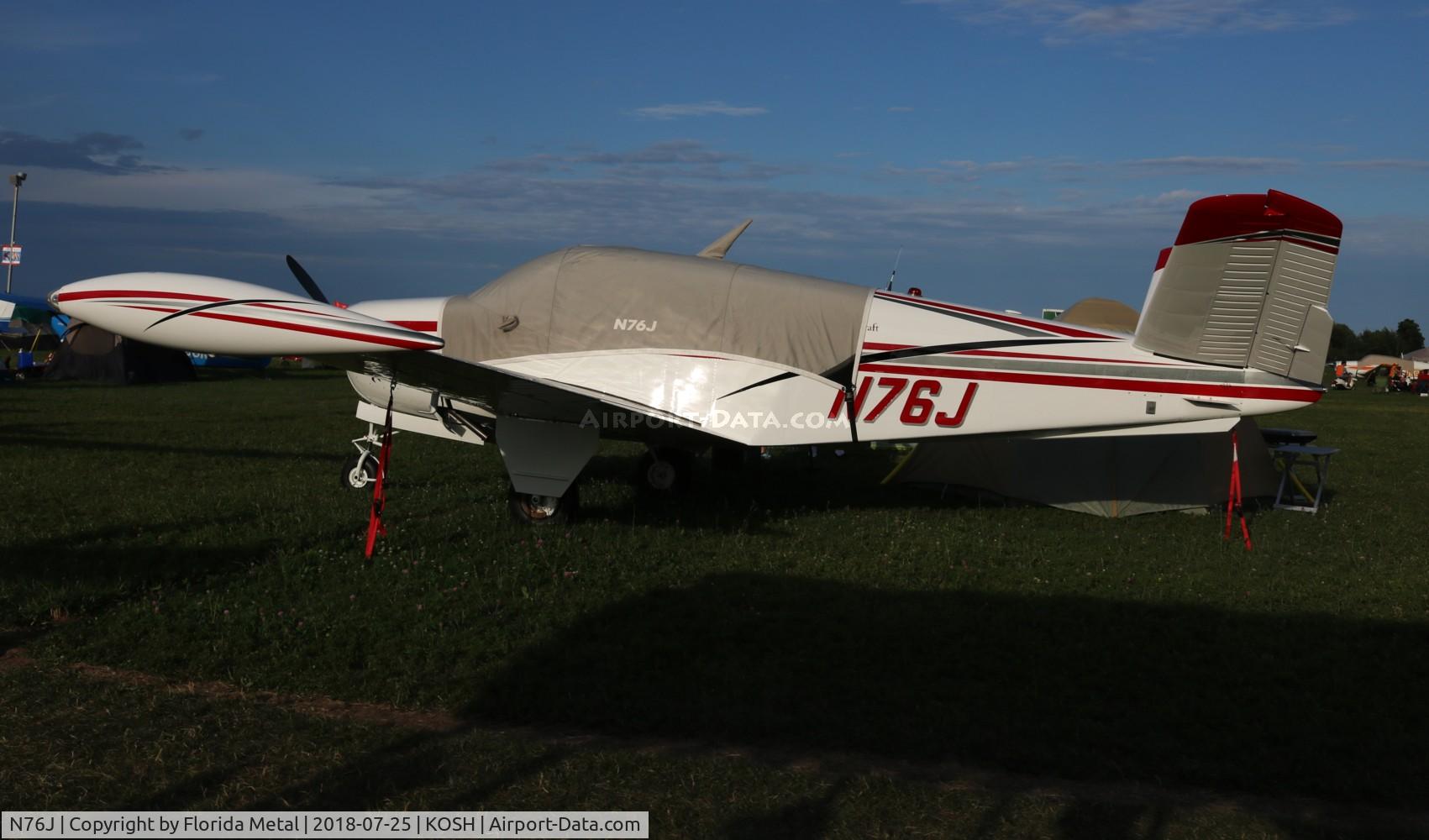N76J, 1958 Beech J35 Bonanza C/N D-5616, Air Venture 2018