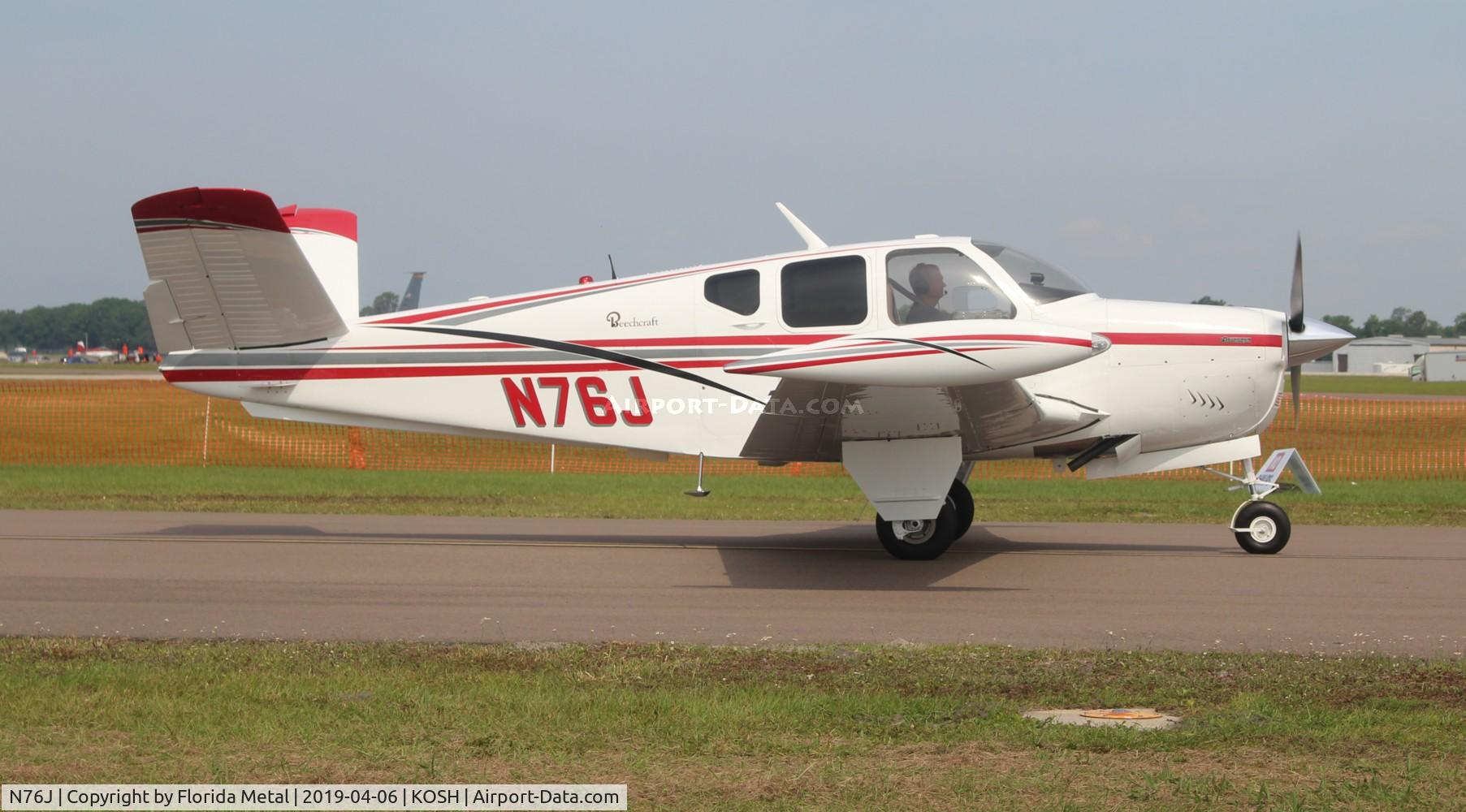 N76J, 1958 Beech J35 Bonanza C/N D-5616, Air Venture 2019