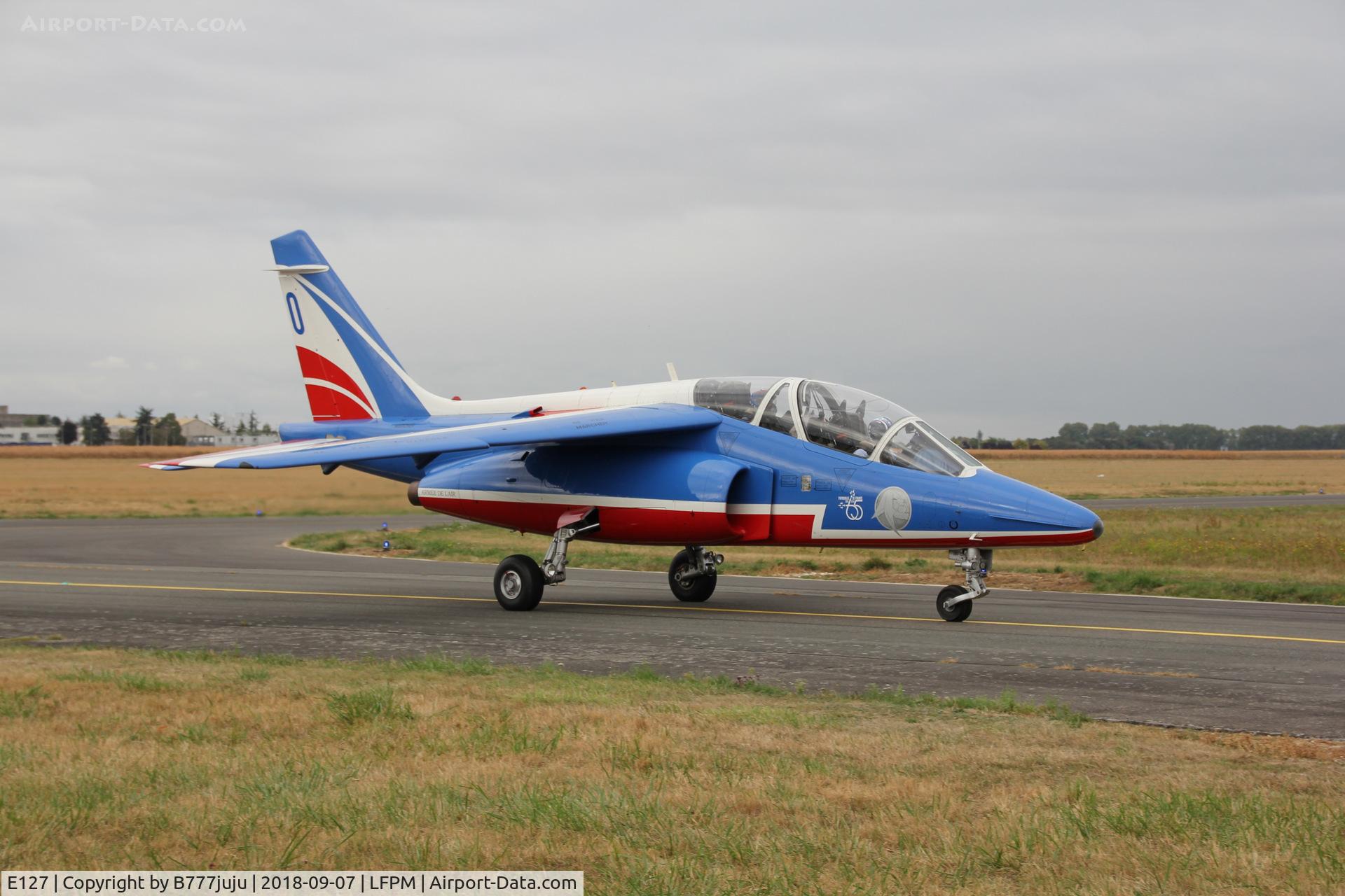 E127, 1983 Dassault-Dornier Alpha Jet E C/N E127, at Melun