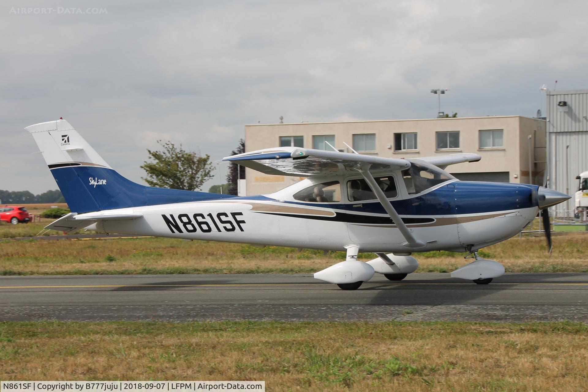 N861SF, 2004 Cessna 182T Skylane C/N 18281438, at Melun