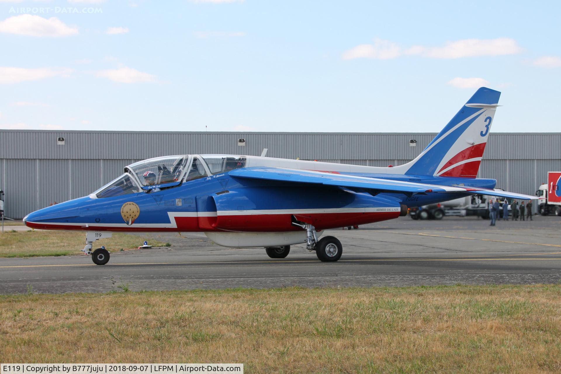 E119, Dassault-Dornier Alpha Jet E C/N E119, at  Melun