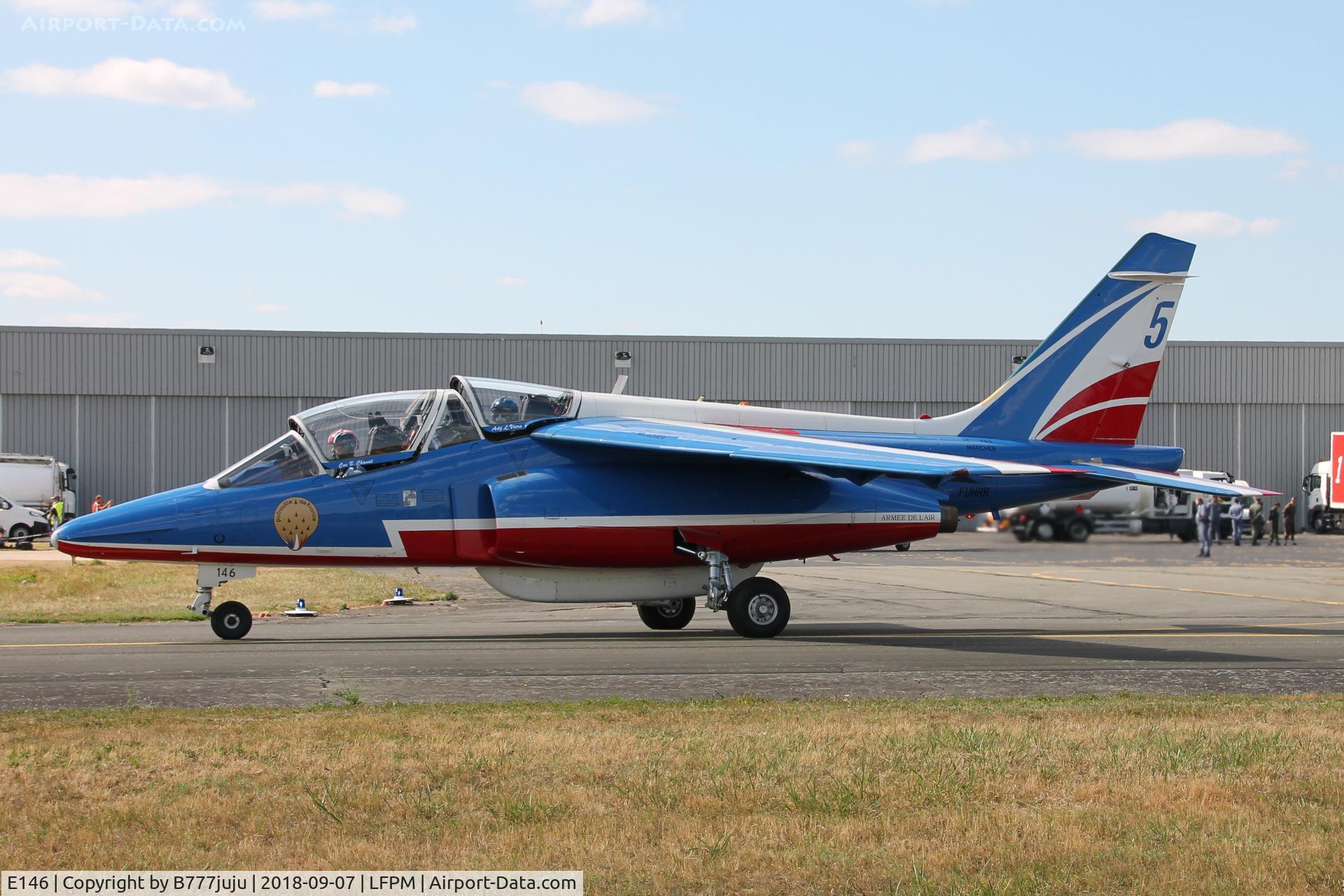 E146, Dassault-Dornier Alpha Jet E C/N E146, at Melun