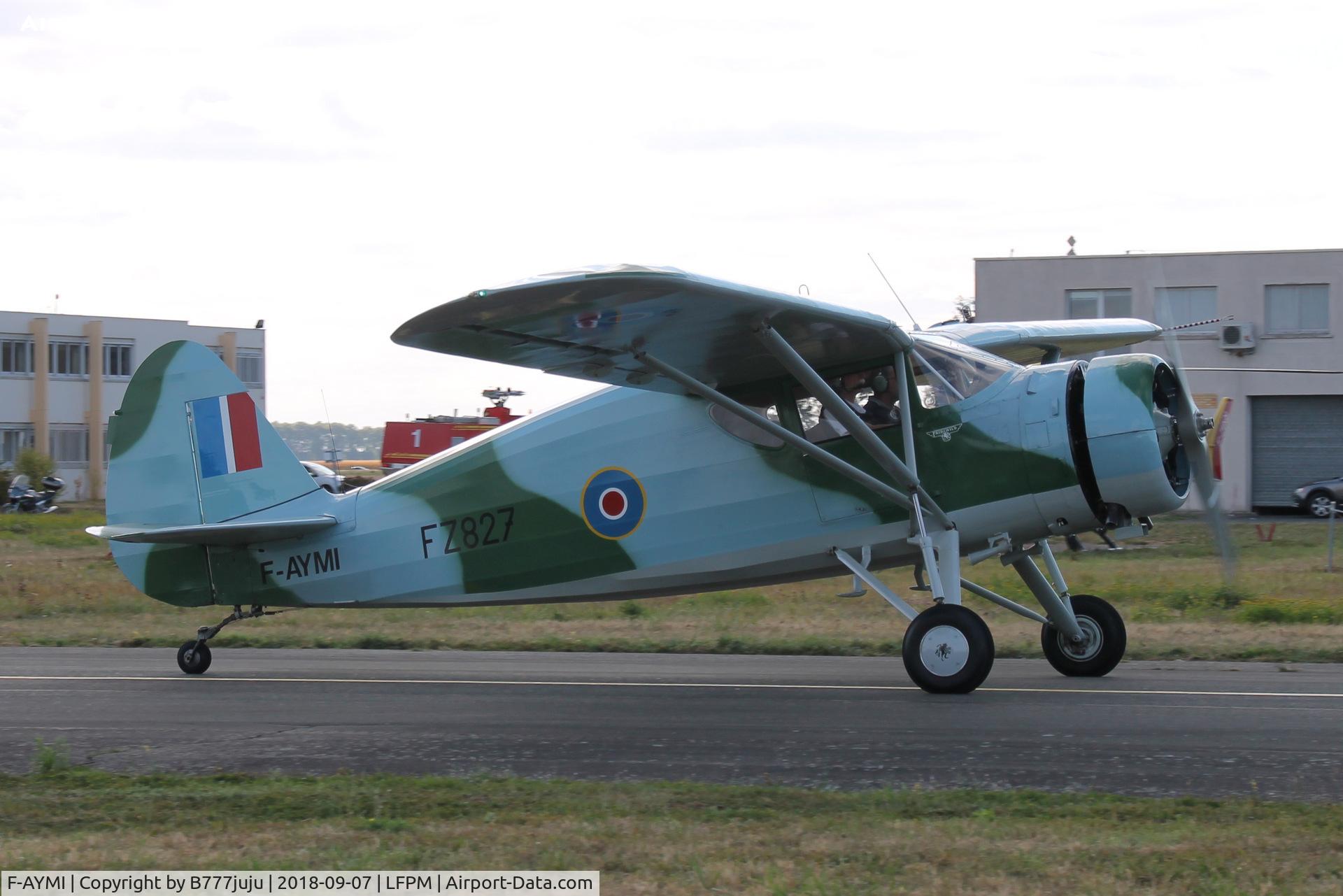 F-AYMI, 1943 Fairchild 24W-41A C/N 767, at Melun