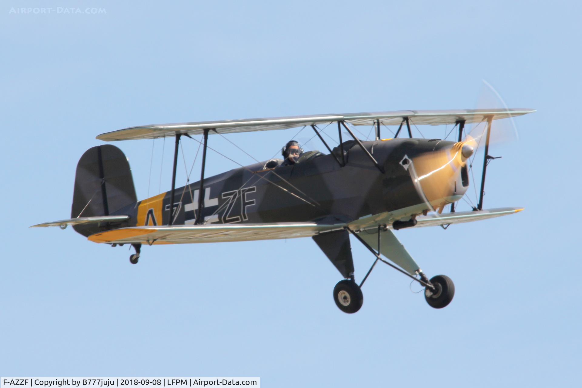 F-AZZF, CASA 1-131E Jungmann C/N 2128, at Melun