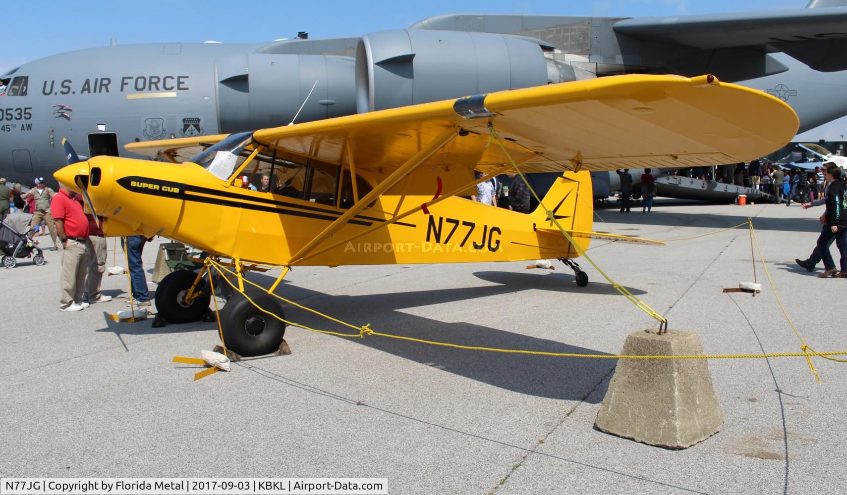 N77JG, 1978 Piper PA-18-150 Super Cub C/N 18-7809132, Cleveland 2017