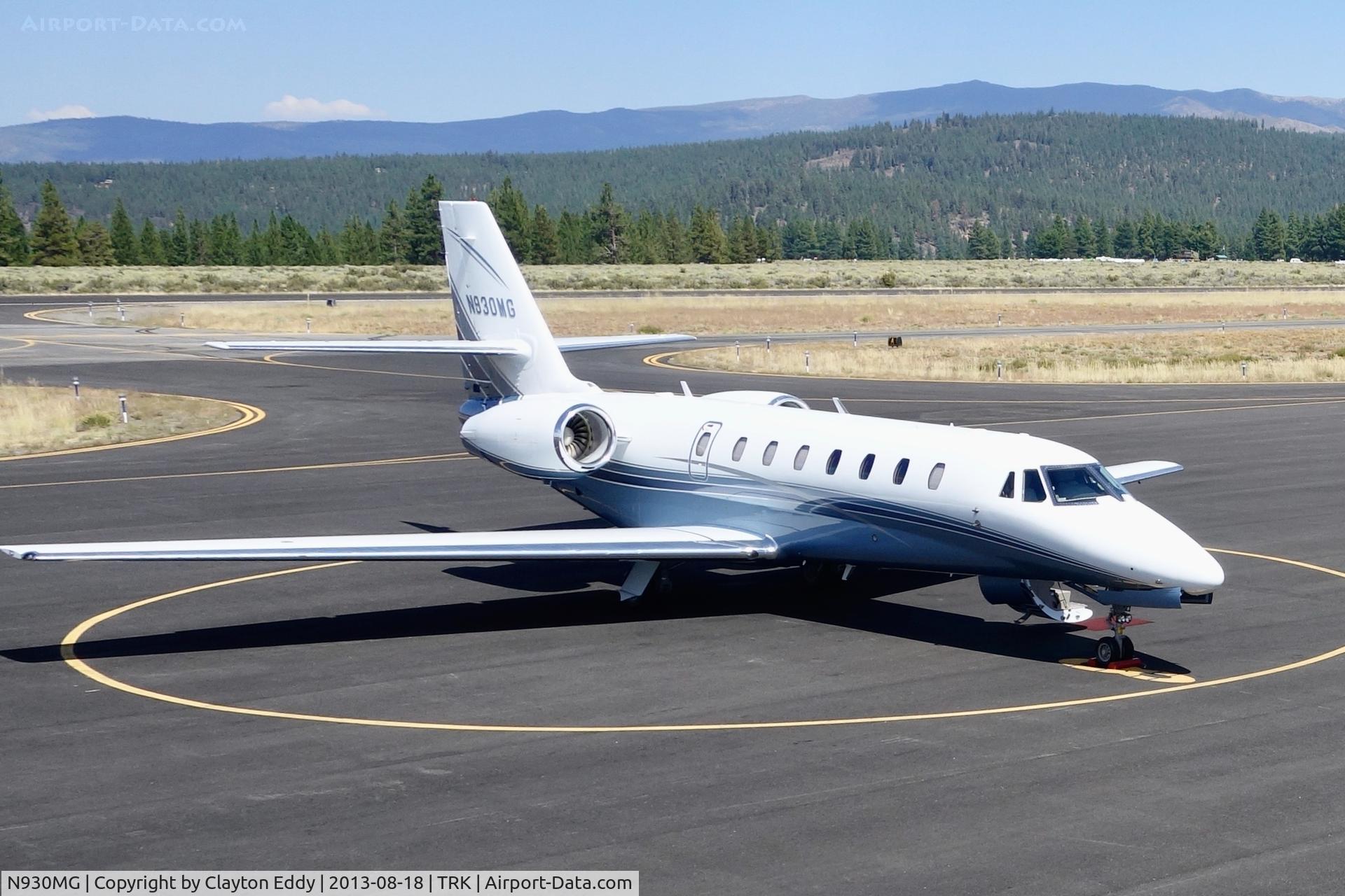 N930MG, 2007 Cessna 680 Citation Sovereign C/N 680-0152, Truckee Airport California 2013.