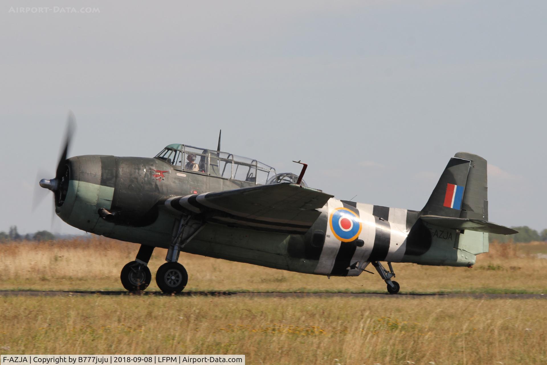 F-AZJA, Grumman TBM-3E Avenger C/N 2688, at Melun