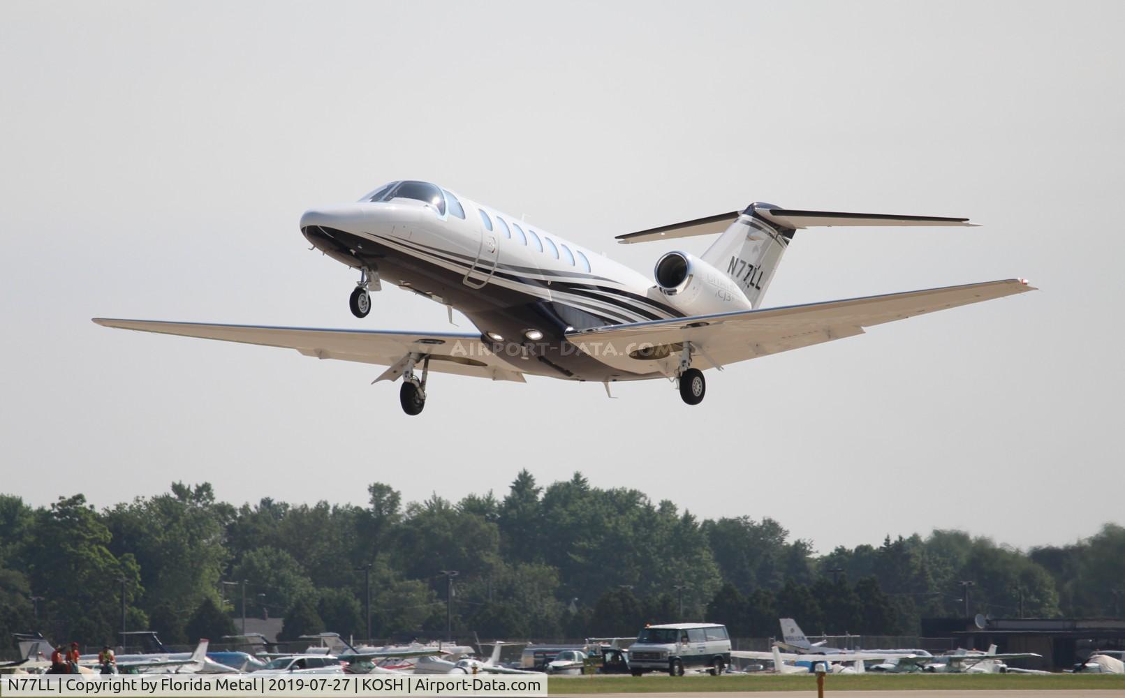 N77LL, 2018 Cessna 525B CitationJet CJ3 C/N 525B-0547, Air Venture 2019
