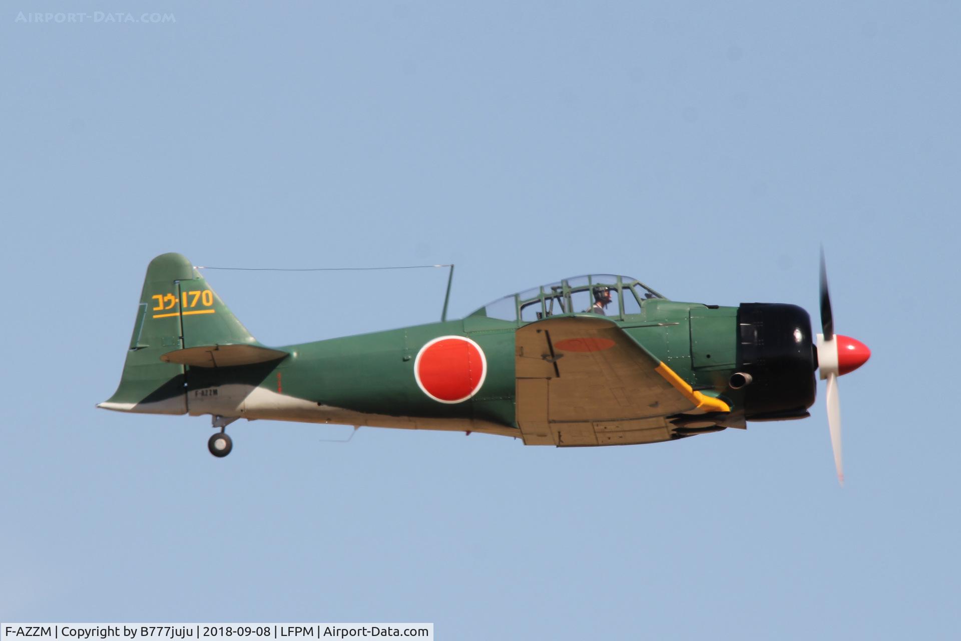 F-AZZM, 2000 North American AT-6B Texan C/N SA-32, at Melun