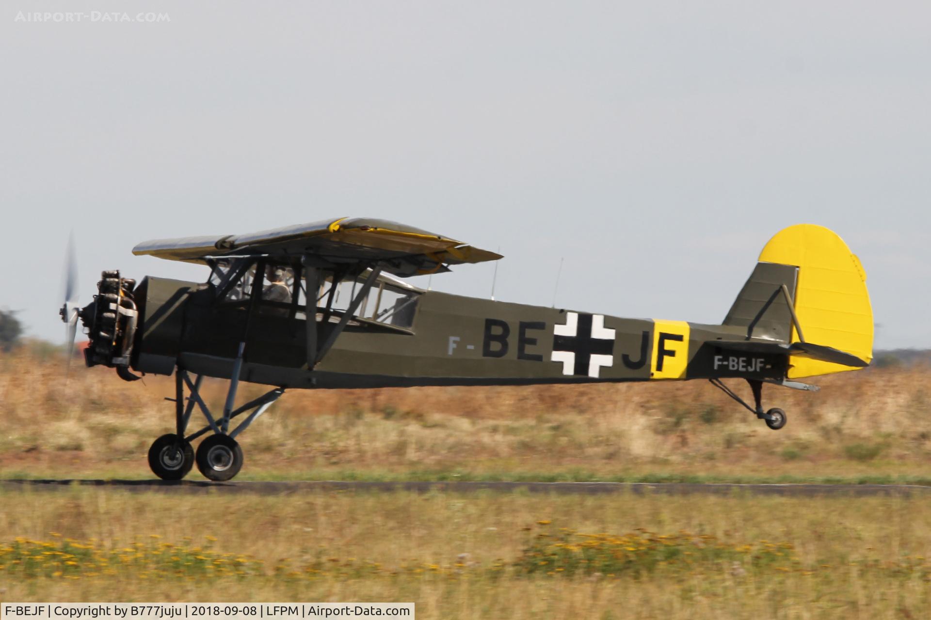 F-BEJF, Morane-Saulnier MS-505 Criquet C/N 654, at Melun