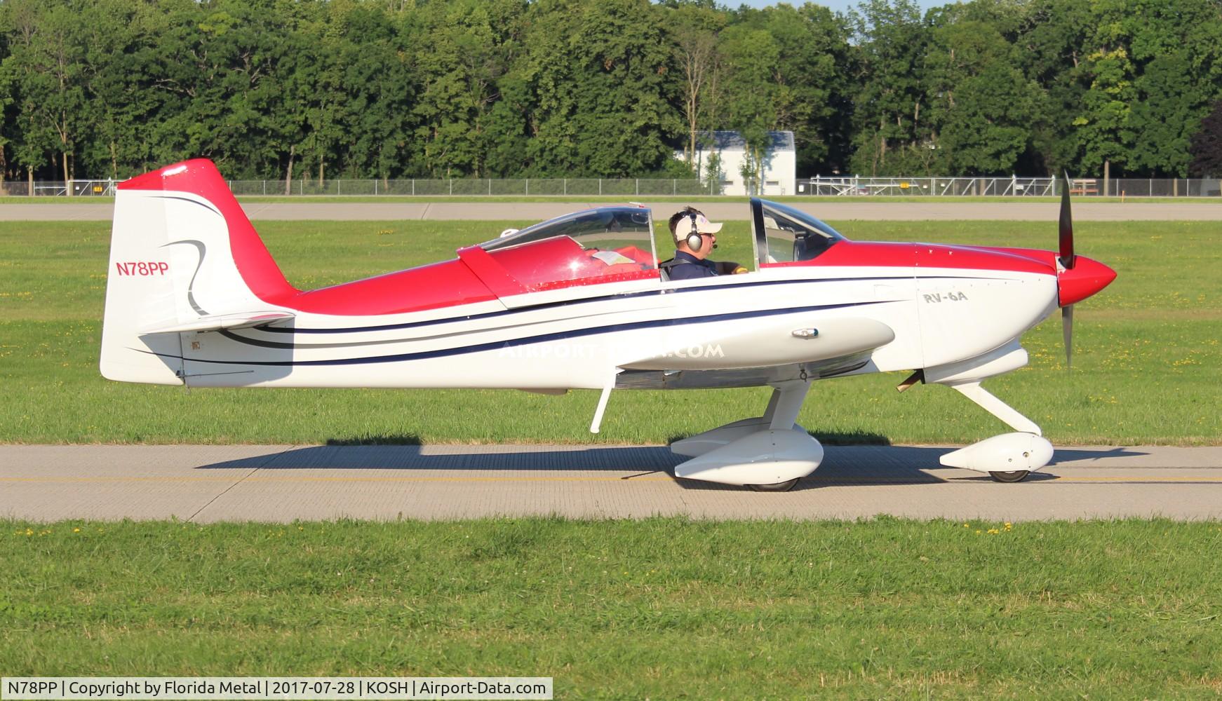 N78PP, 2002 Vans RV-6A C/N 25392, Air Venture 2017