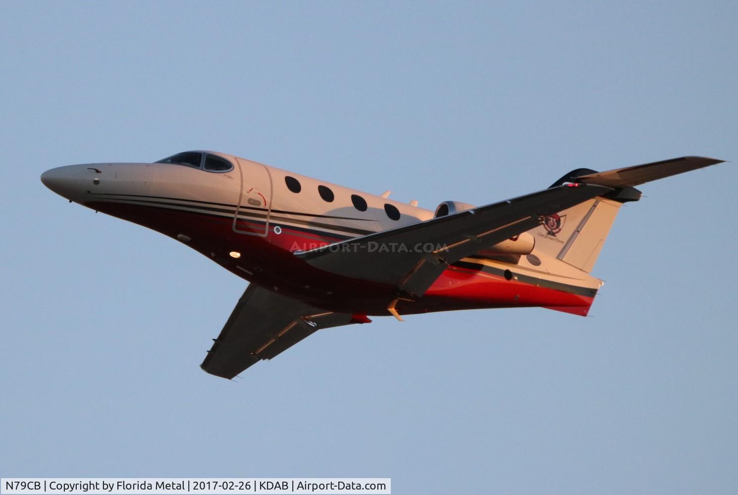N79CB, Hawker Beechcraft Corp 390 C/N RB-264, DAB 2017