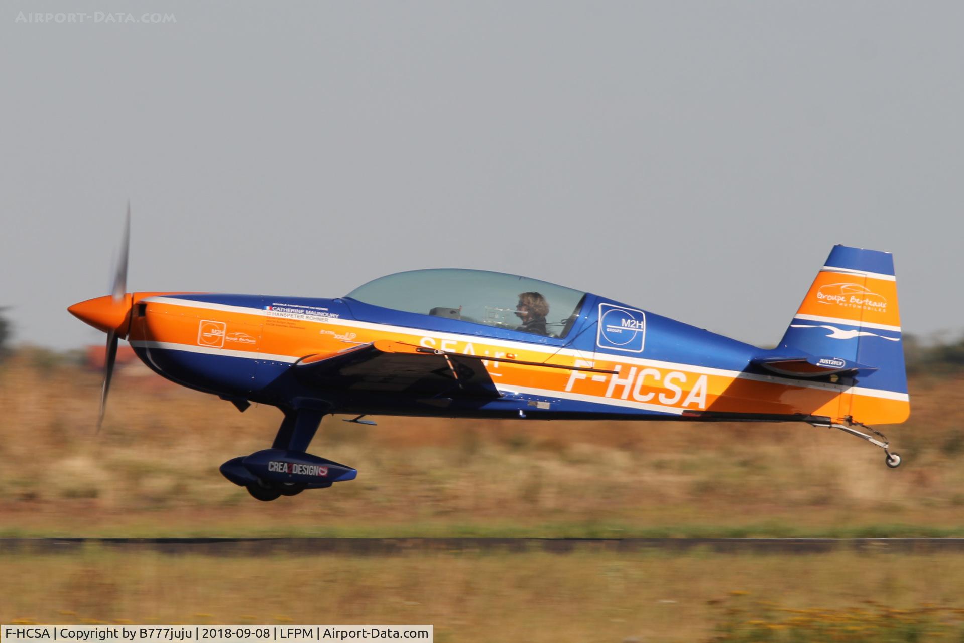 F-HCSA, 2005 Extra EA-300LP C/N 1216, at Melun