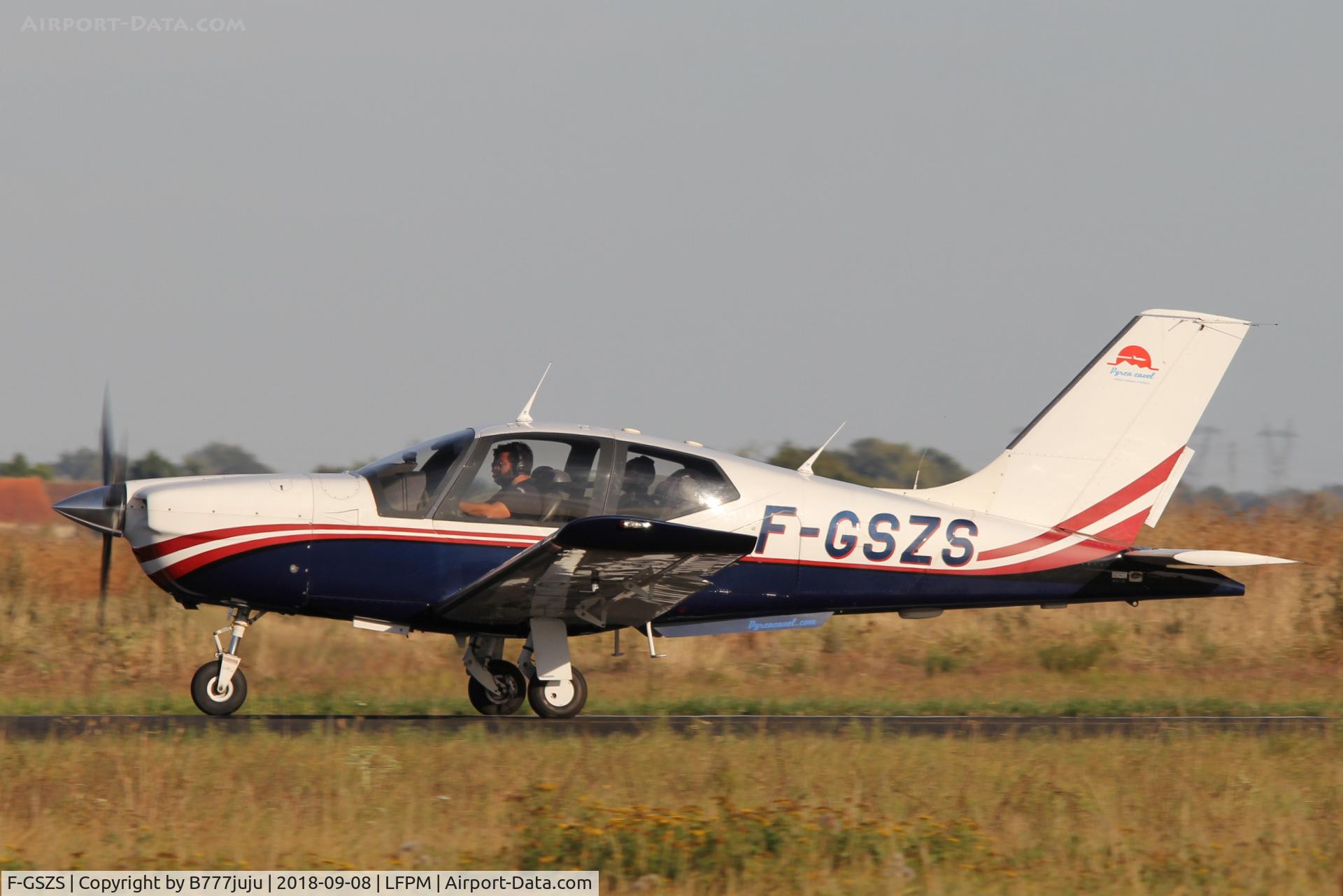F-GSZS, Socata TB-20 C/N 2138, at Melun