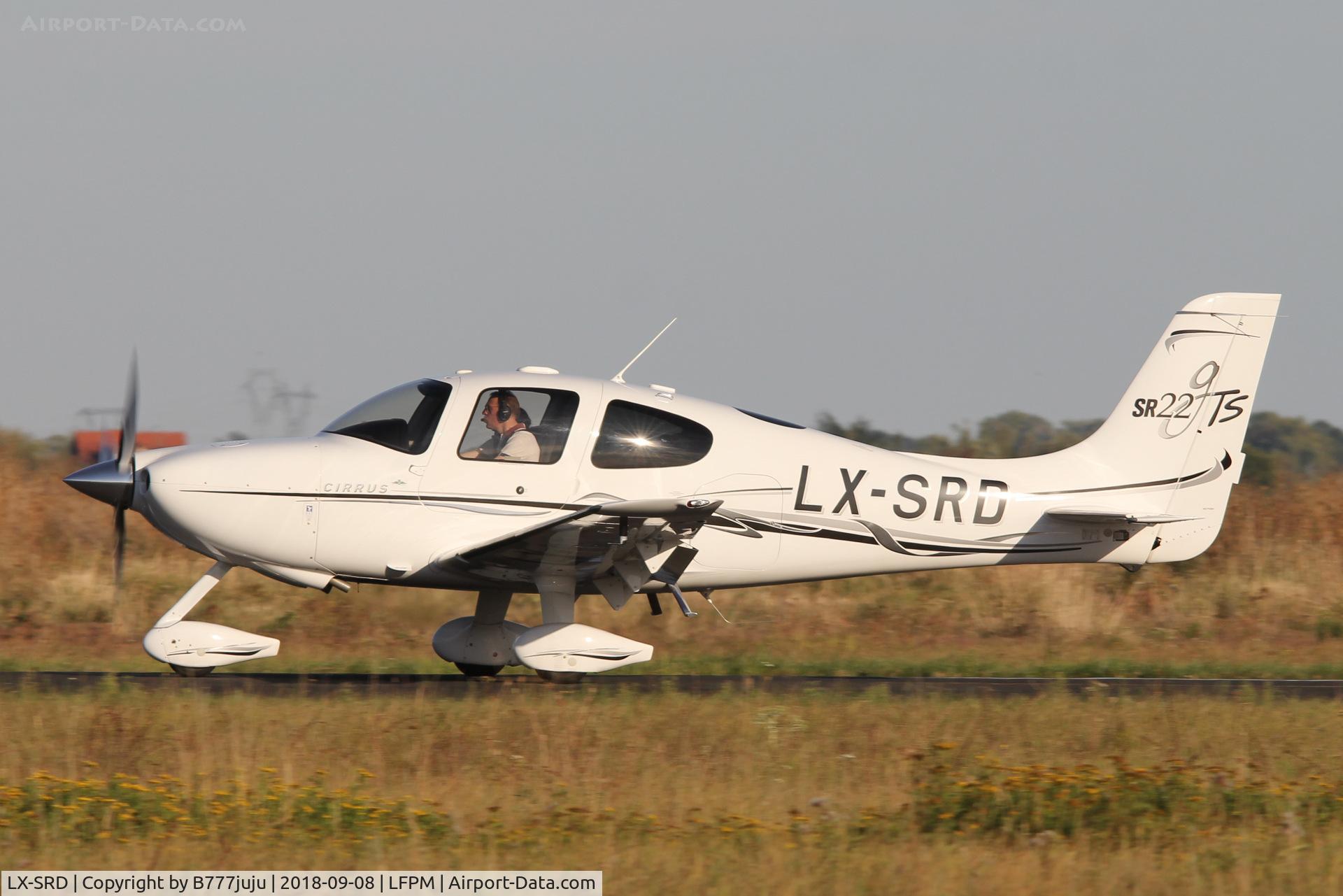 LX-SRD, 2006 Cirrus SR22 GTS C/N 1759, at Melun