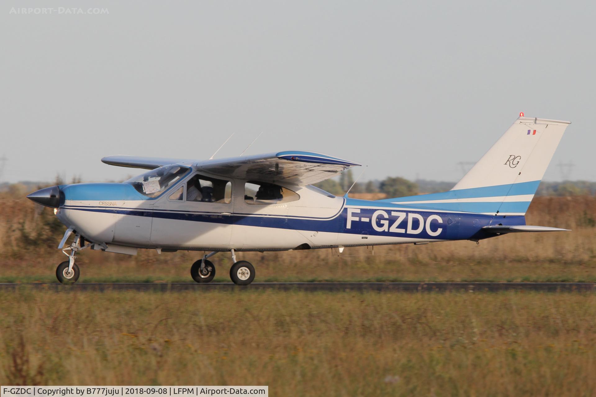 F-GZDC, 1977 Cessna 177RG Cardinal C/N 177RG1295, at Melun