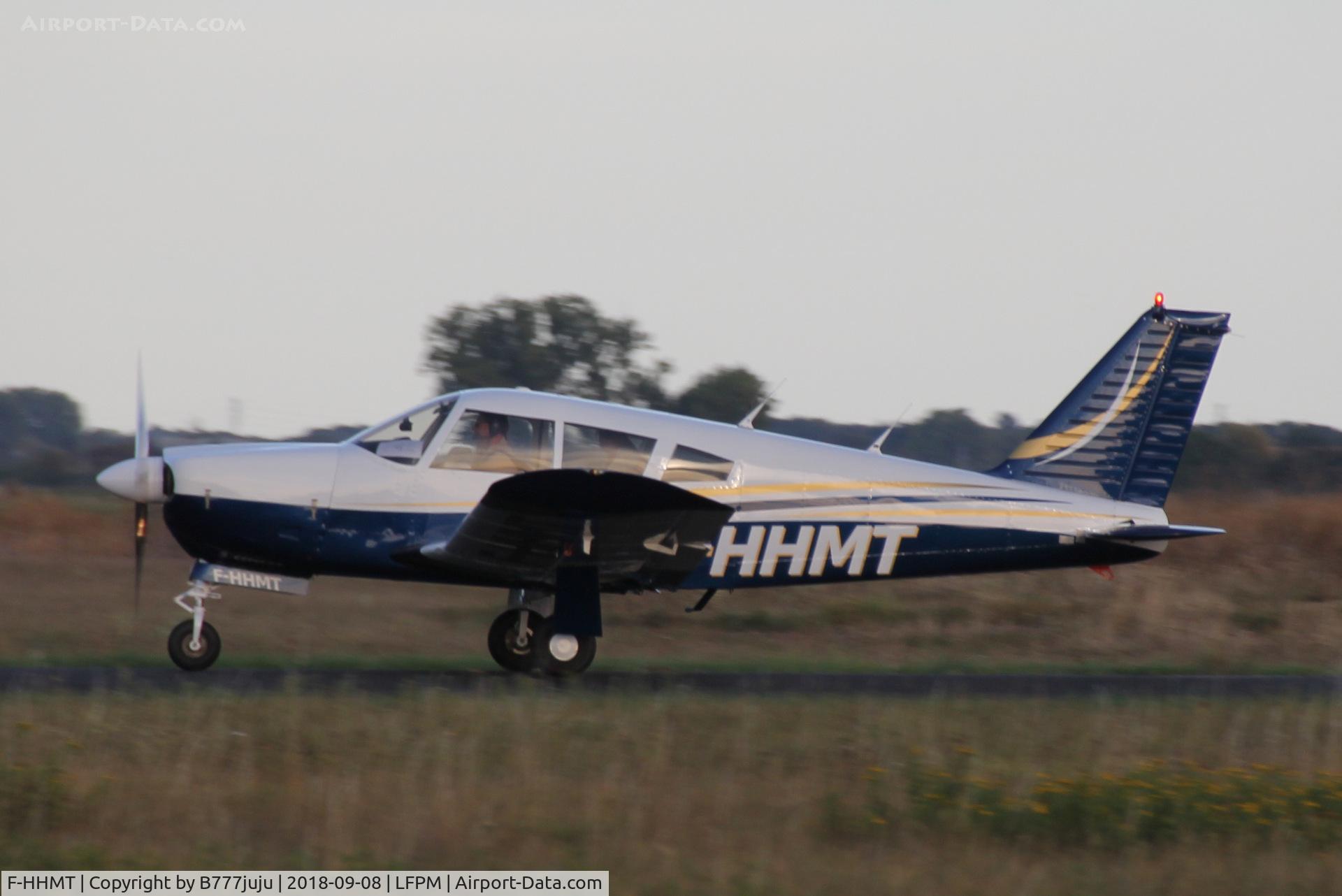 F-HHMT, Piper PA-28R-180 Cherokee Arrow Cherokee Arrow C/N 28R-30279, at Melun