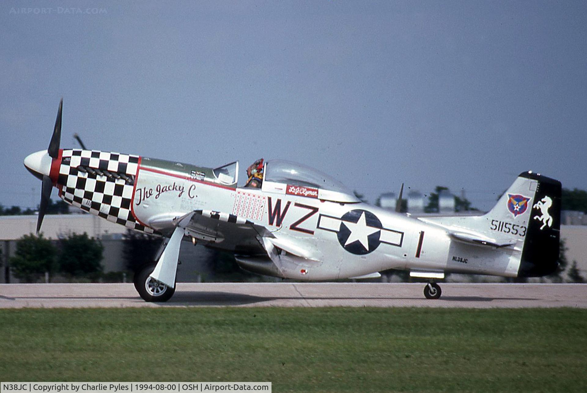 N38JC, North American P-51D Mustang C/N 45-11553, RR to N51VF