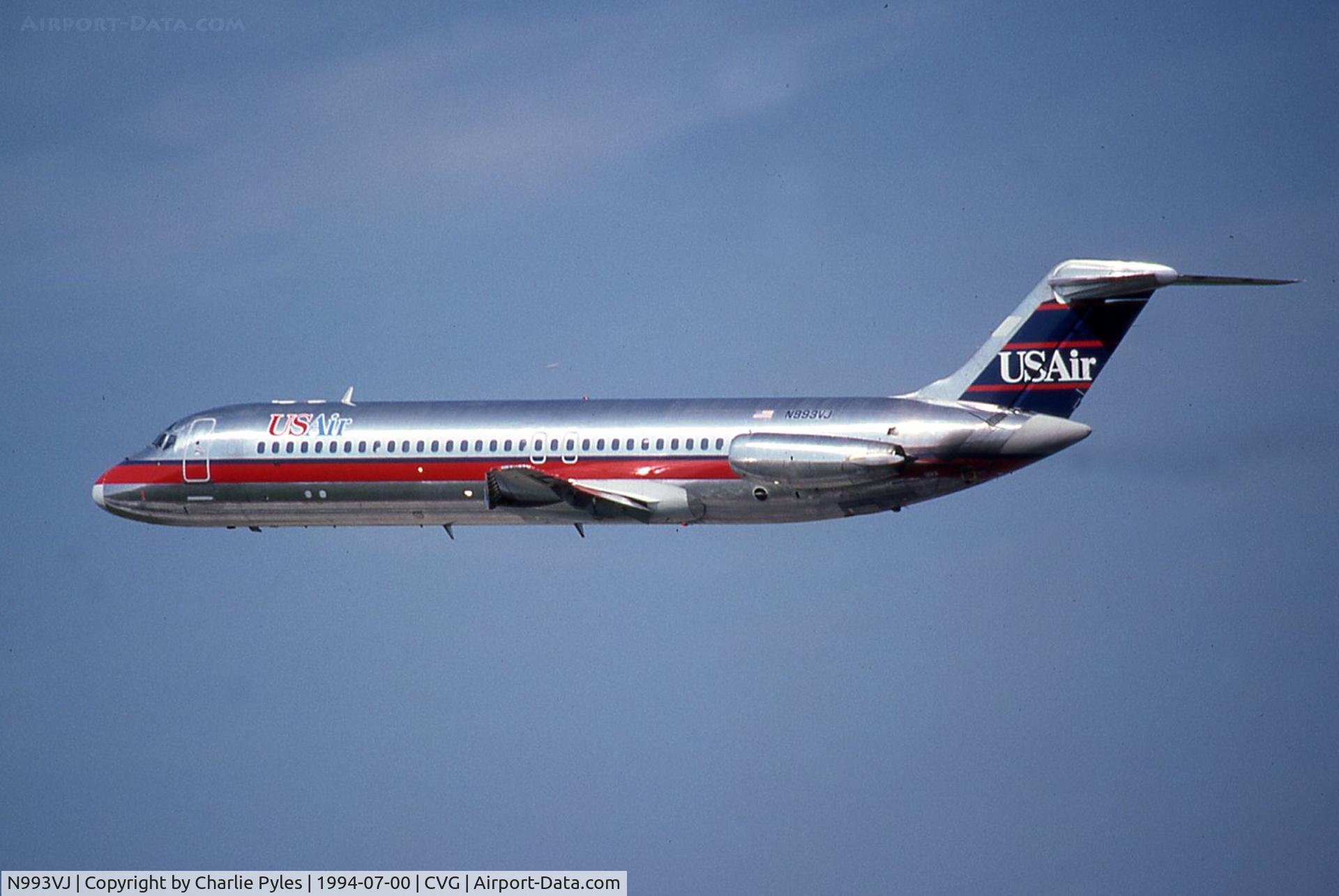 N993VJ, 1969 Douglas DC-9-31 C/N 47332, Version 1 colors