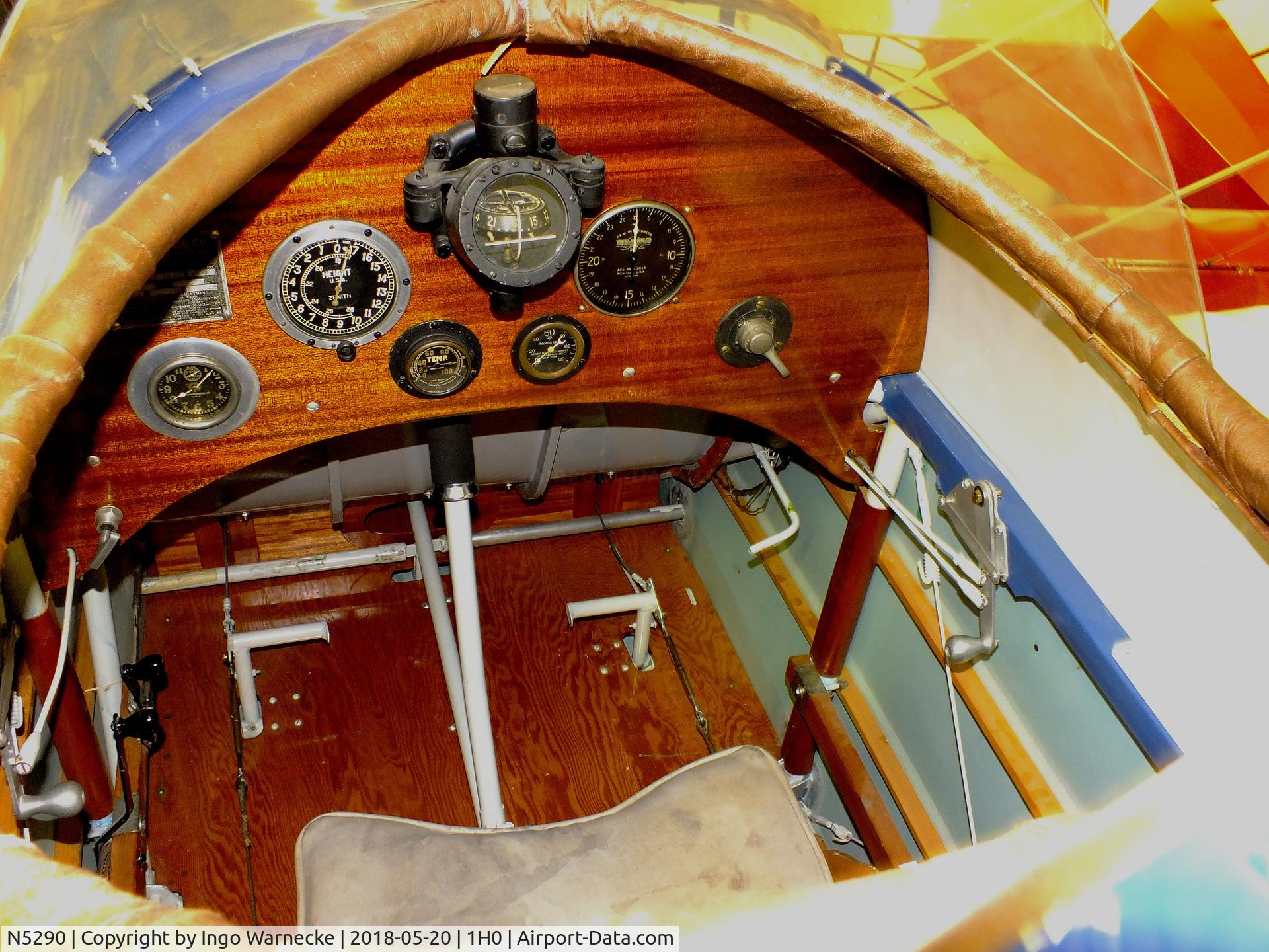 N5290, 1928 Curtiss-Wright Travel Air 2000 C/N 490, Curtiss-Wright Travel Air 2000 at the Aircraft Restoration Museum at Creve Coeur airfield, Maryland Heights MO  #c