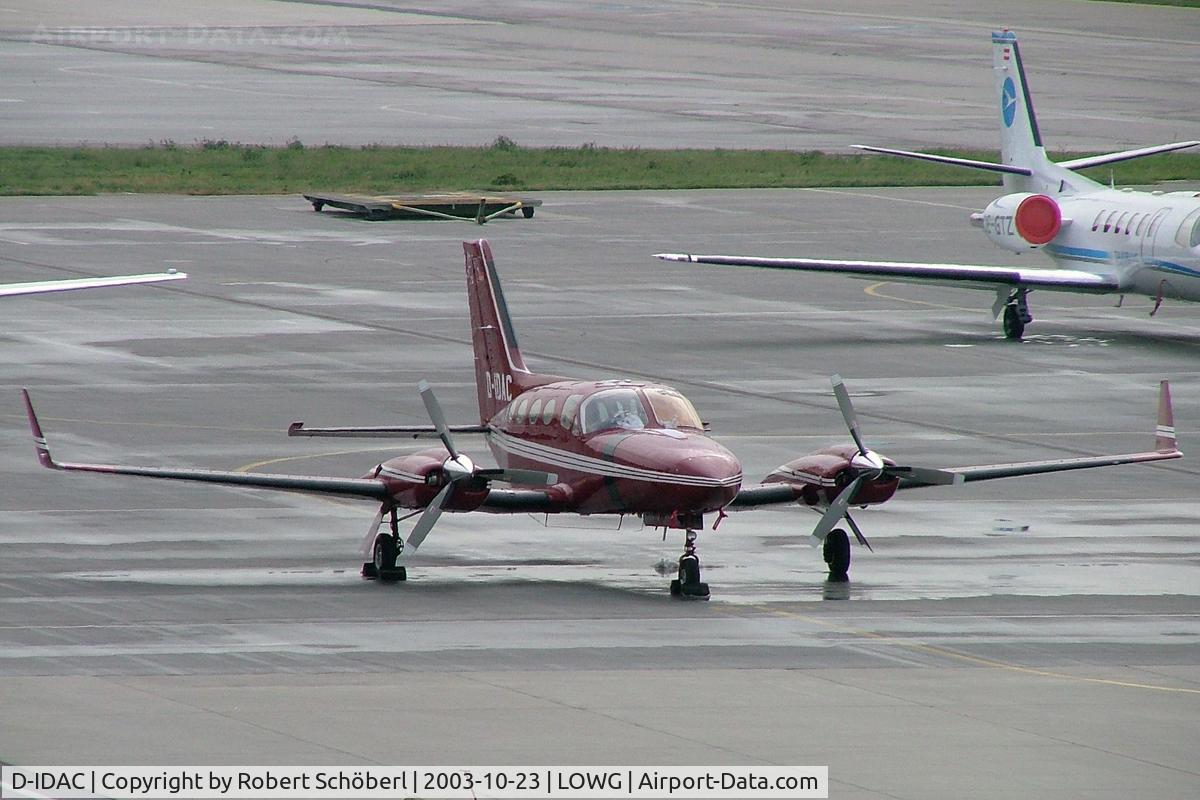D-IDAC, 1976 Cessna 421C Golden Eagle C/N 421C0024, D-IDAC @ LOWG 2003