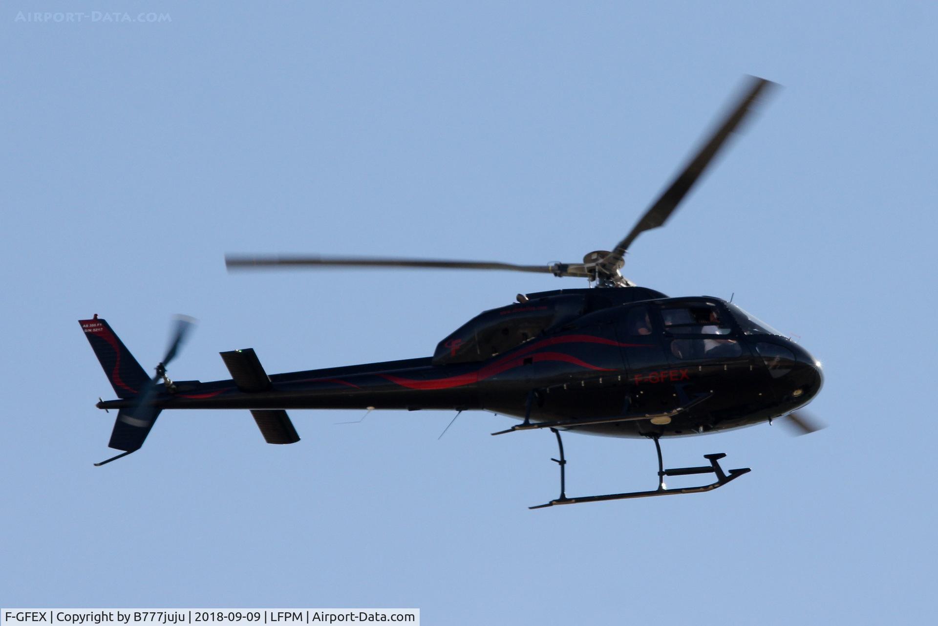 F-GFEX, Eurocopter AS-355F-1 Ecureuil 2 C/N 5217, at Melun