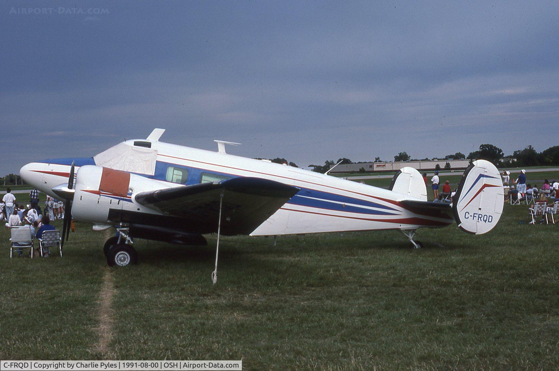 C-FRQD, 1963 Beech H18 C/N BA641, at the big show