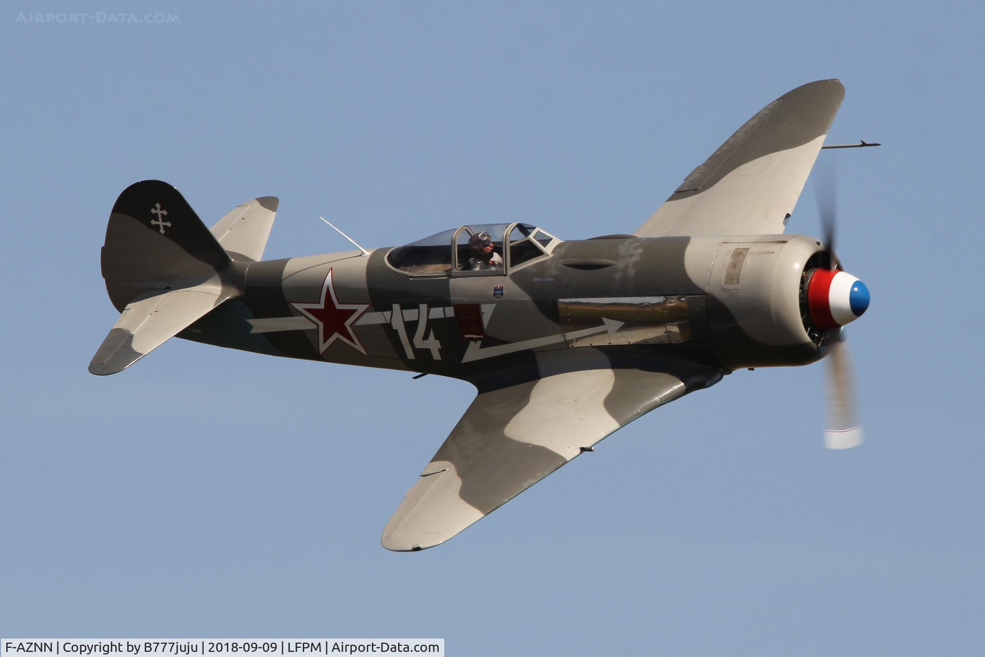 F-AZNN, Yakovlev Yak-11 C/N 25 III/05, at Melun
