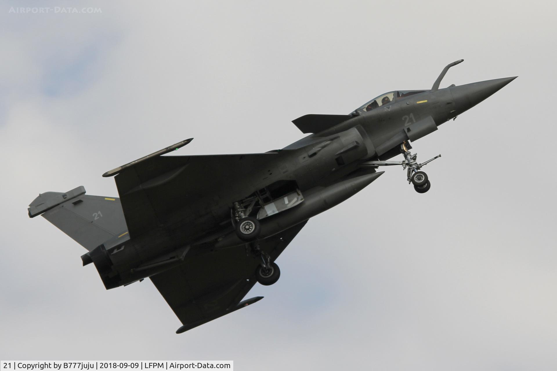 21, Dassault Rafale M C/N 21, at Melun