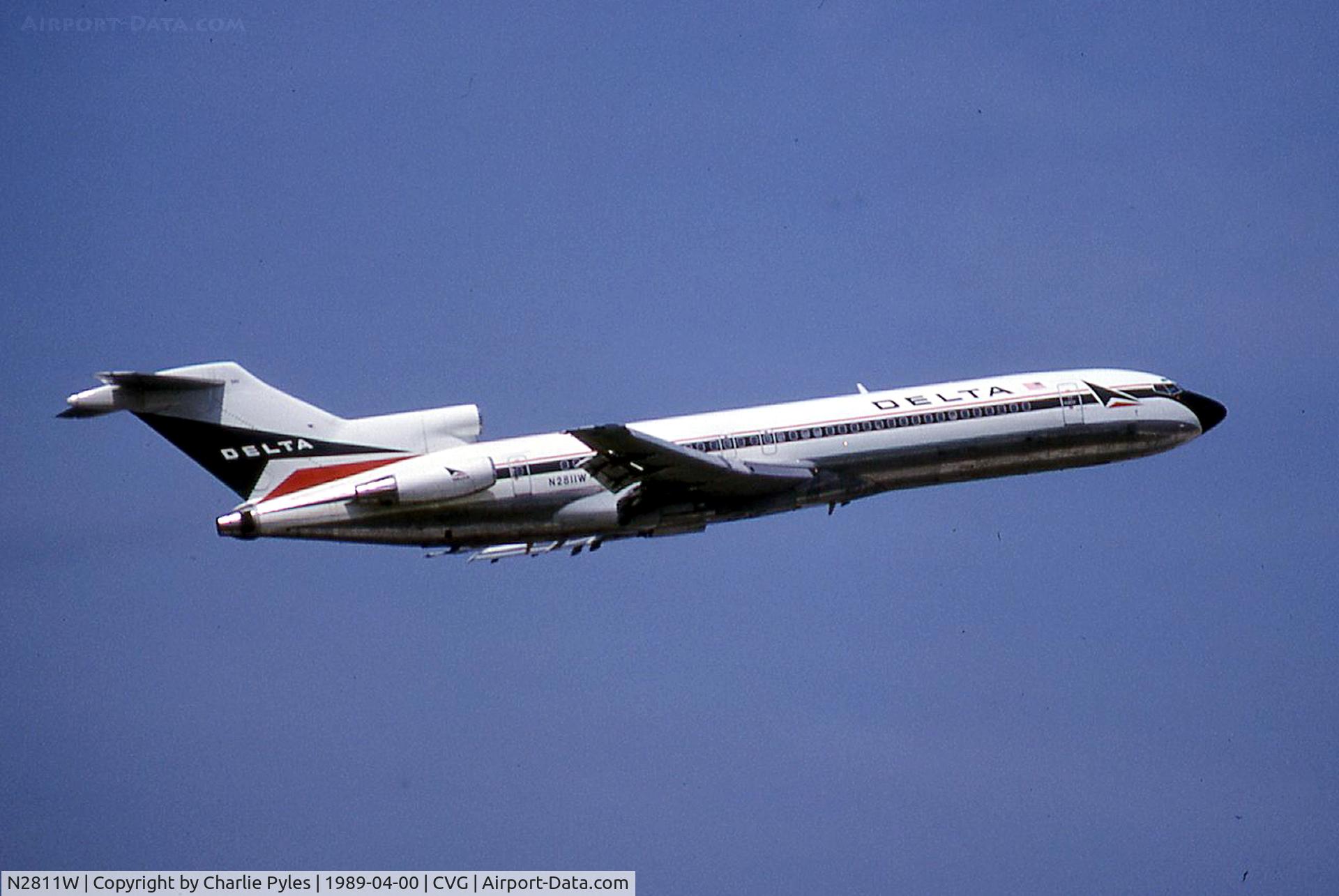 N2811W, 1972 Boeing 727-247 C/N 20649, Delta exWestern