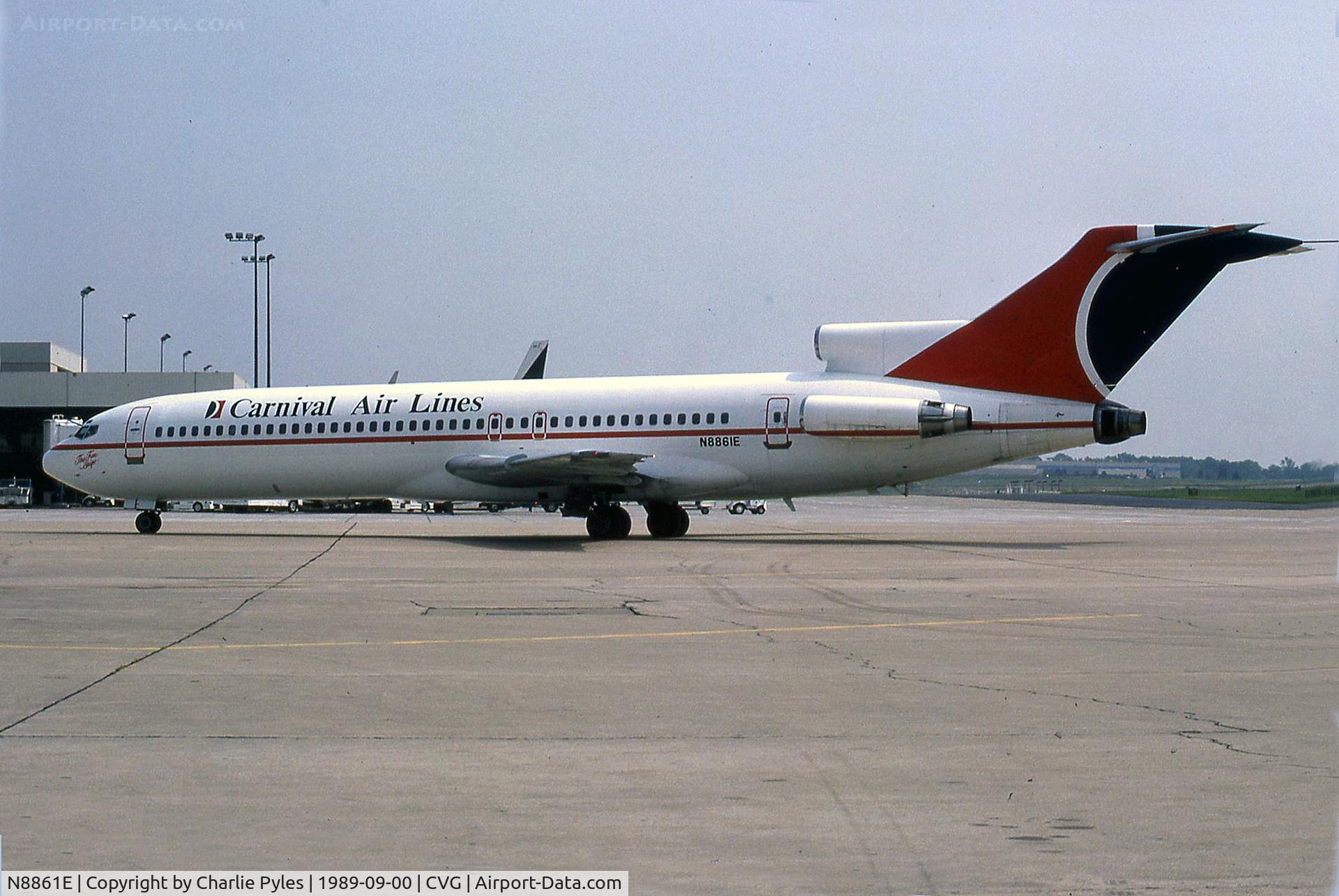 N8861E, 1973 Boeing 727-225 C/N 20623, Ex Eastern