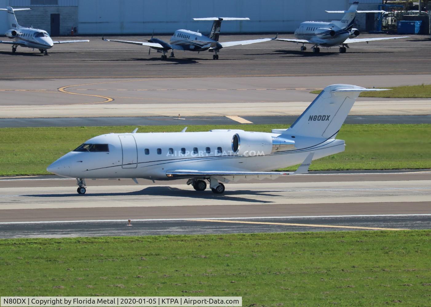 N80DX, 1998 Bombardier Challenger 604 (CL-600-2B16) C/N 5365, TPA 2020