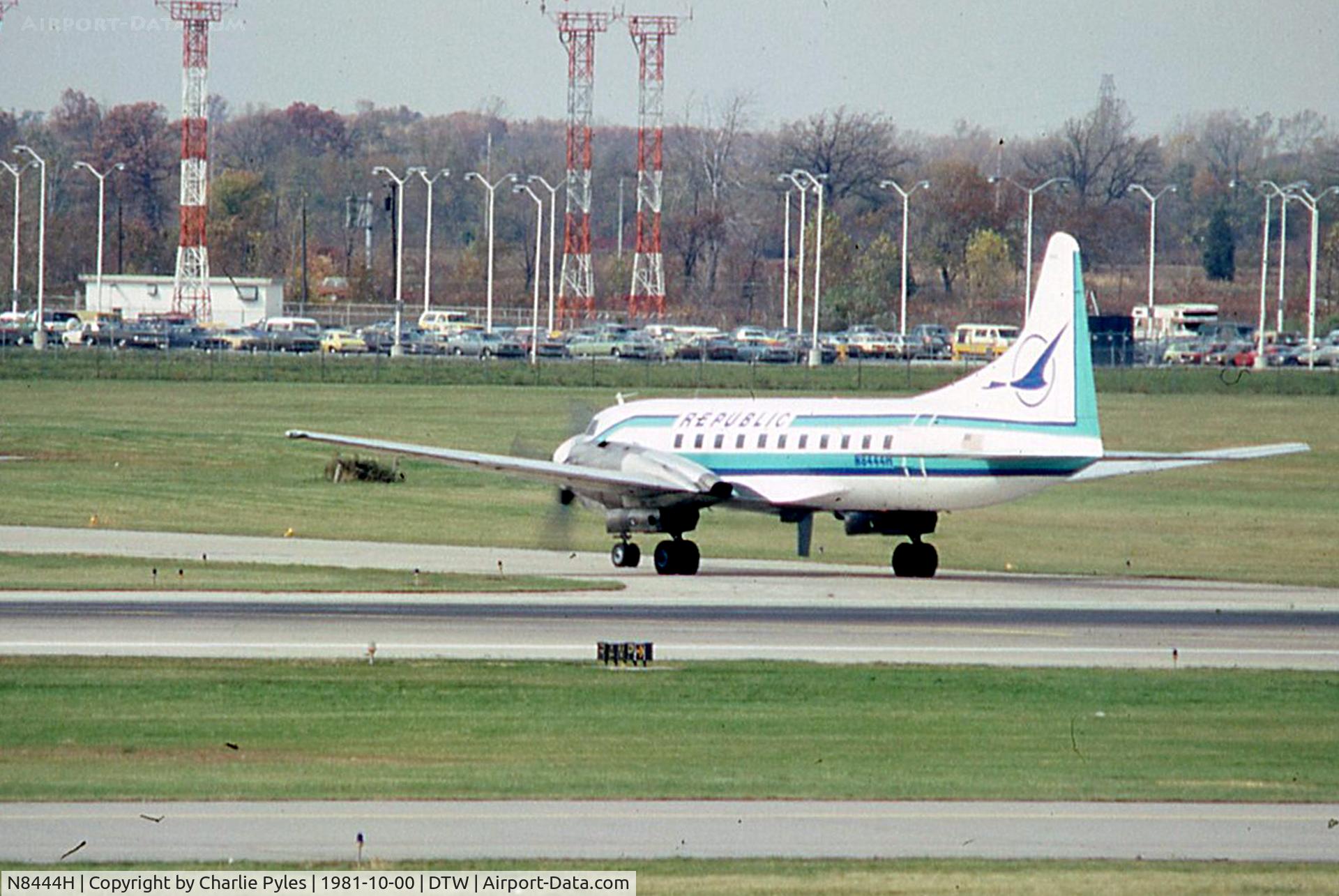 N8444H, 1953 Convair 580 C/N 327A, Long shot cropped but first on on A-D