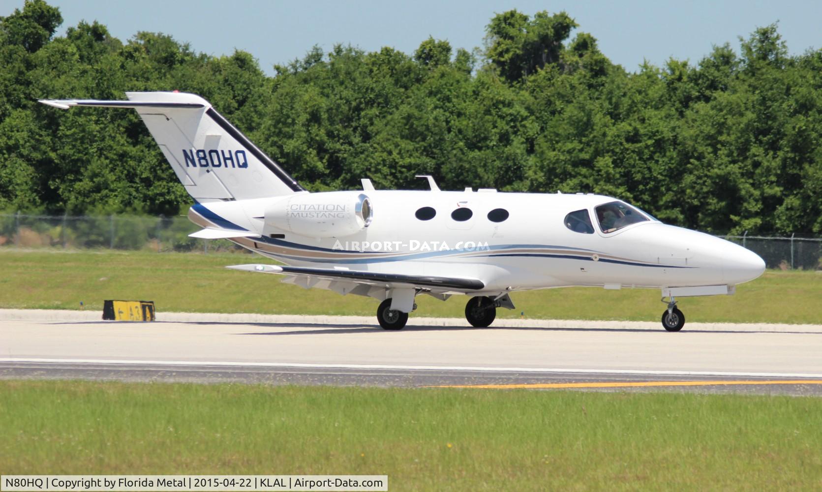 N80HQ, 2007 Cessna 510 Citation Mustang C/N 510-0021, Sun N Fun 2015