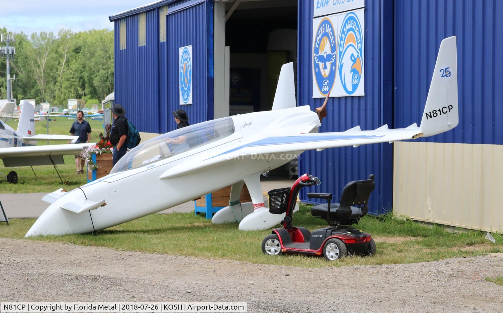 N81CP, 1987 Rutan VariEze C/N 2138, Air Venture 2018