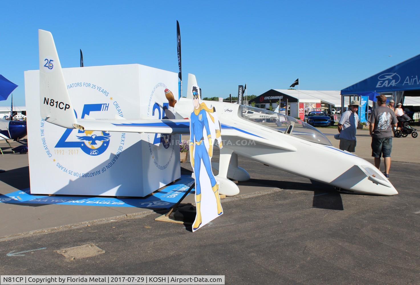 N81CP, 1987 Rutan VariEze C/N 2138, Air Venture 2017