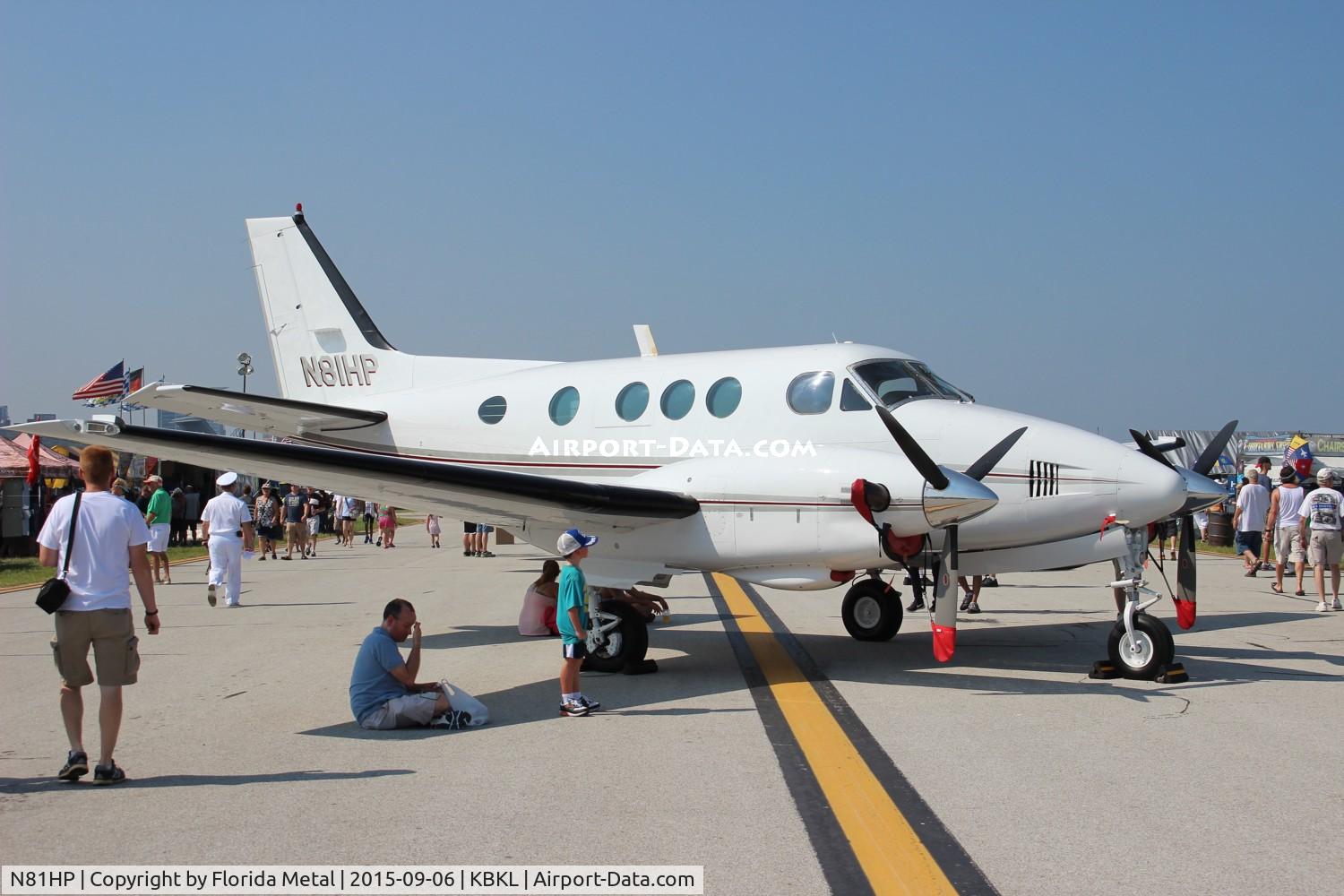 N81HP, 1973 Beech E-90 King Air C/N LW-72, Cleveland 2015