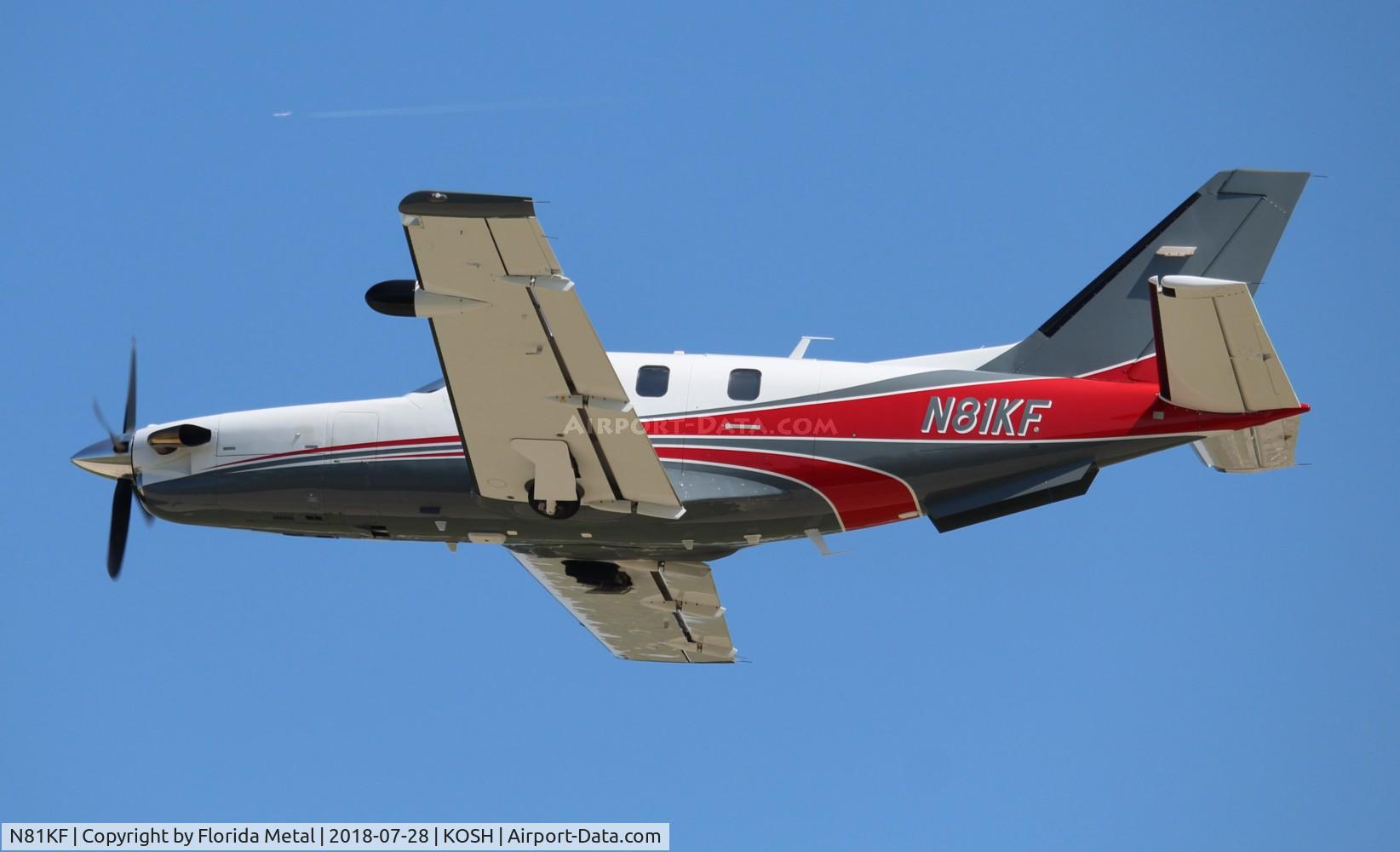 N81KF, 2009 Socata TBM-850 C/N 508, Air Venture 2018