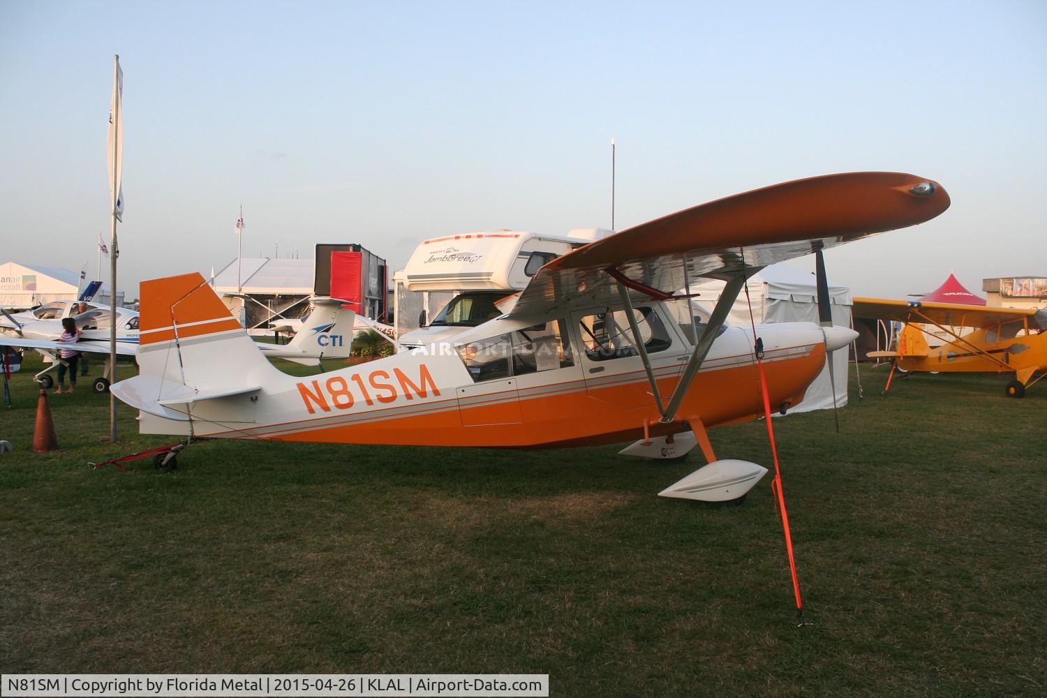 N81SM, 2005 American Champion 7GCBC C/N 1402-2005, Sun N Fun 2015