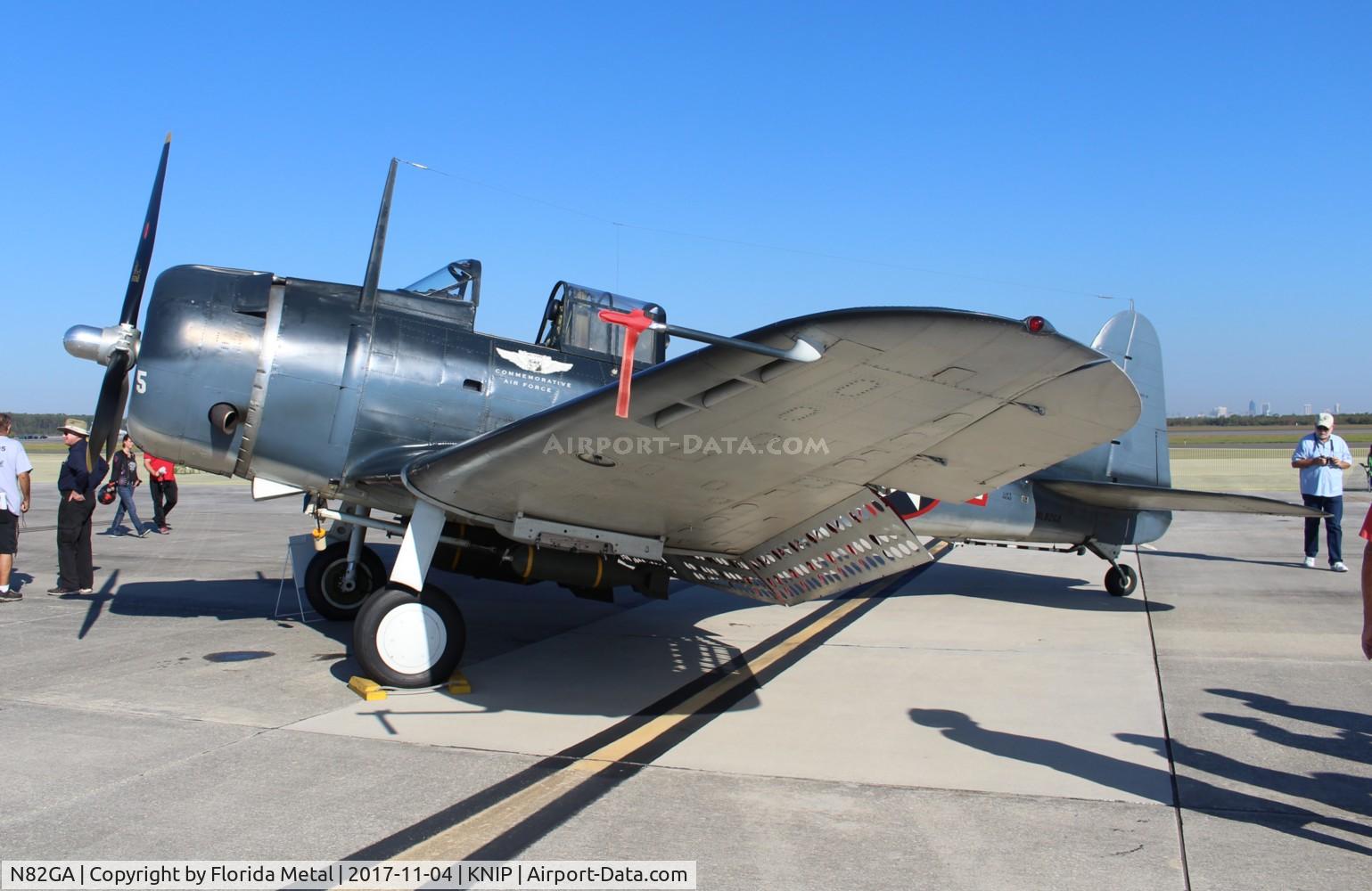 N82GA, Douglas SBD-5 Dauntless C/N 54532, NAS JAX 2017