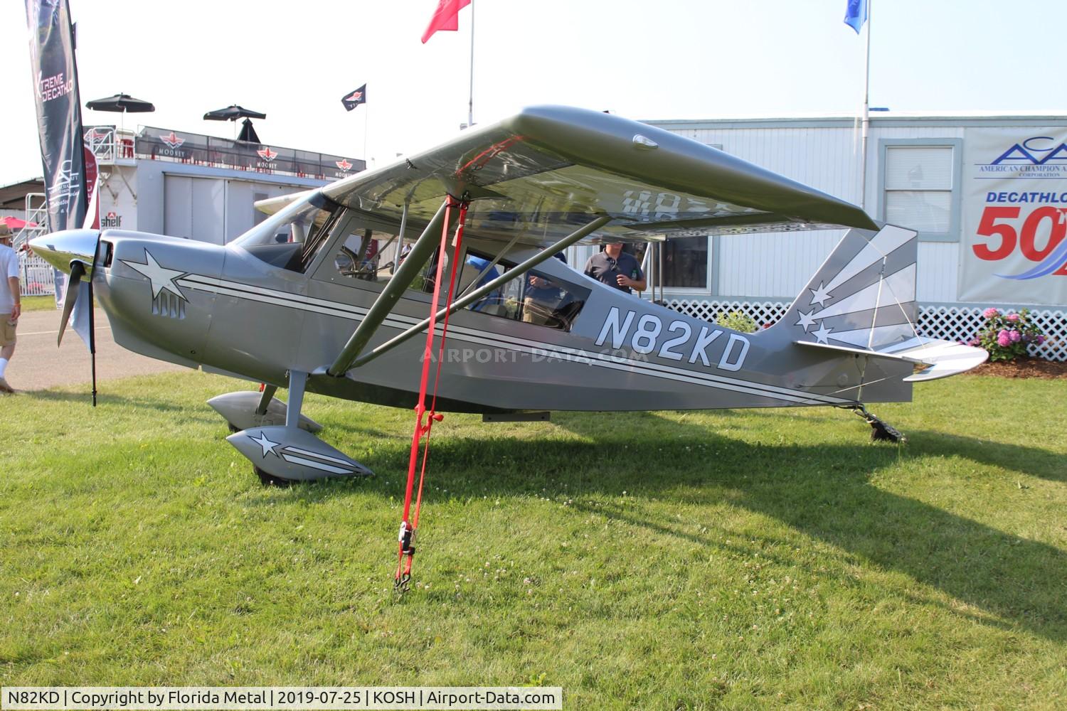 N82KD, 2019 American Champion 8KCAB Decathlon C/N 1182-2019, Air Venture 2019