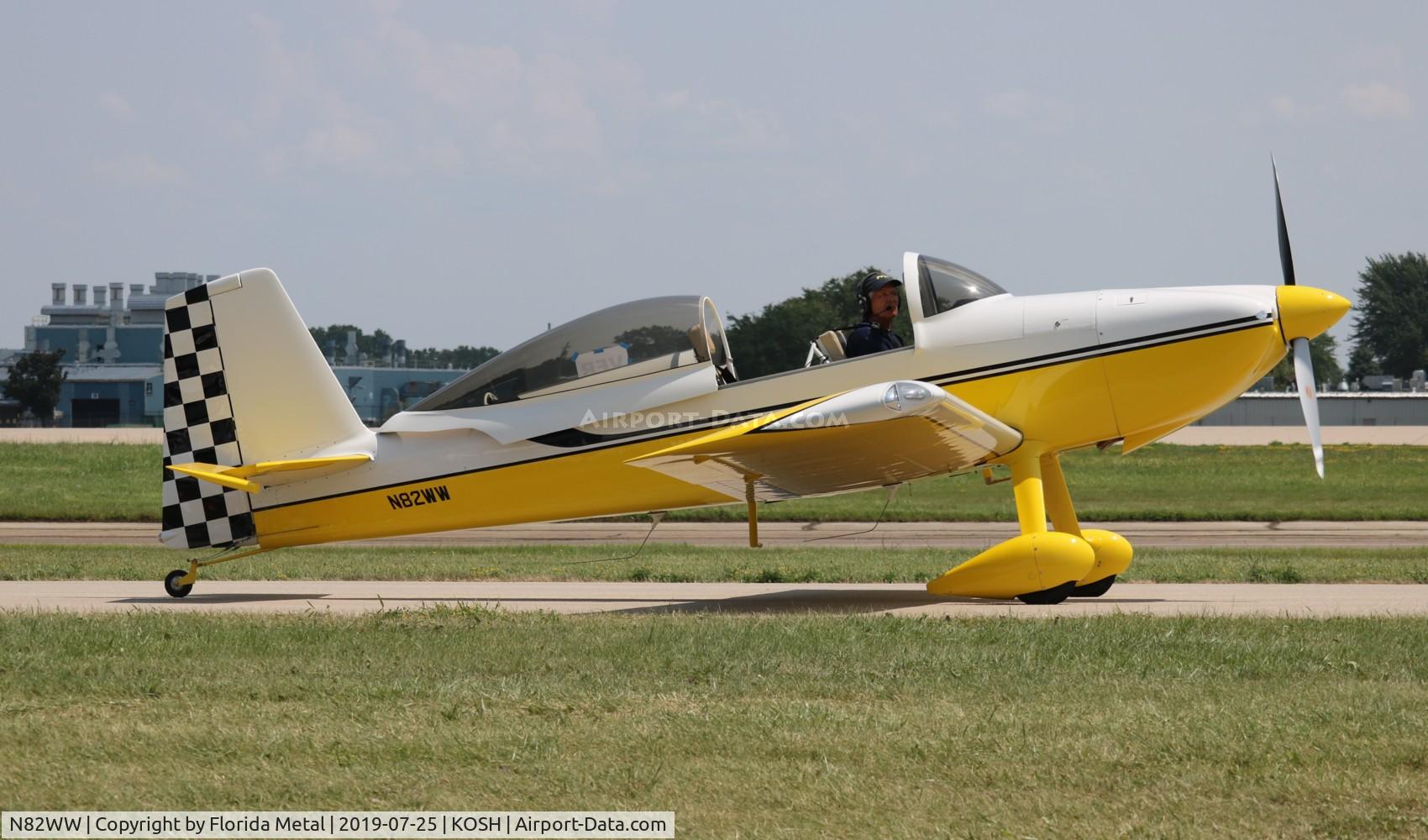 N82WW, 2017 Vans RV-8 C/N 83329, Air Venture 2019