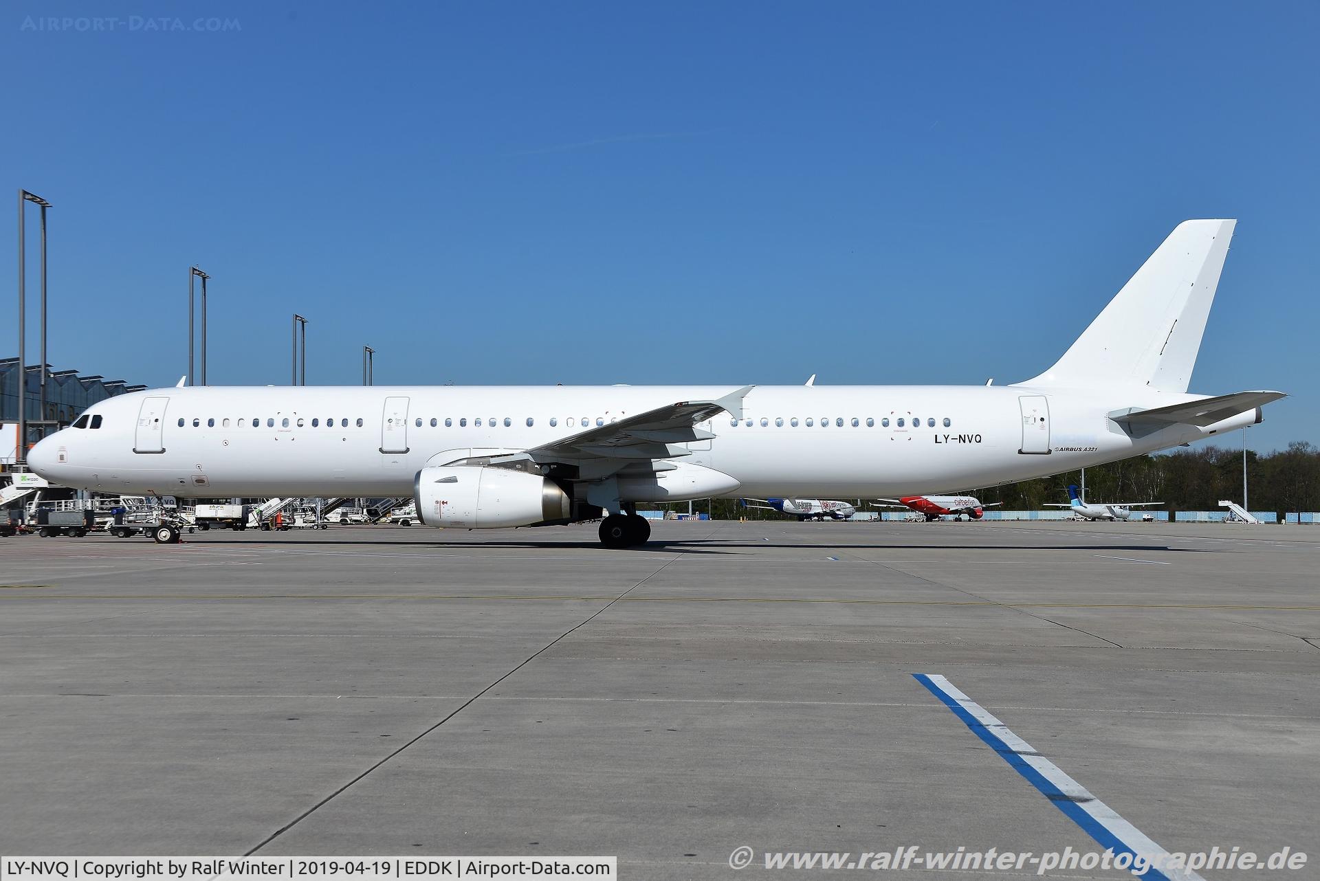 LY-NVQ, 2003 Airbus A321-231 C/N 1946, Airbus A321-231 - N9 NVD Avion Express opf Onur Air - 1946 - LY-NVQ - 19.04.2019 - CGN