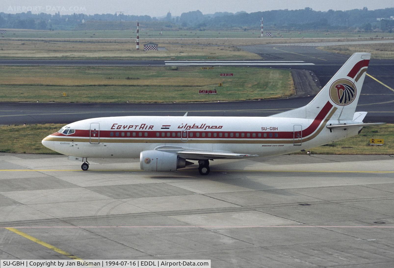 SU-GBH, 1991 Boeing 737-566 C/N 25085, Egyptair