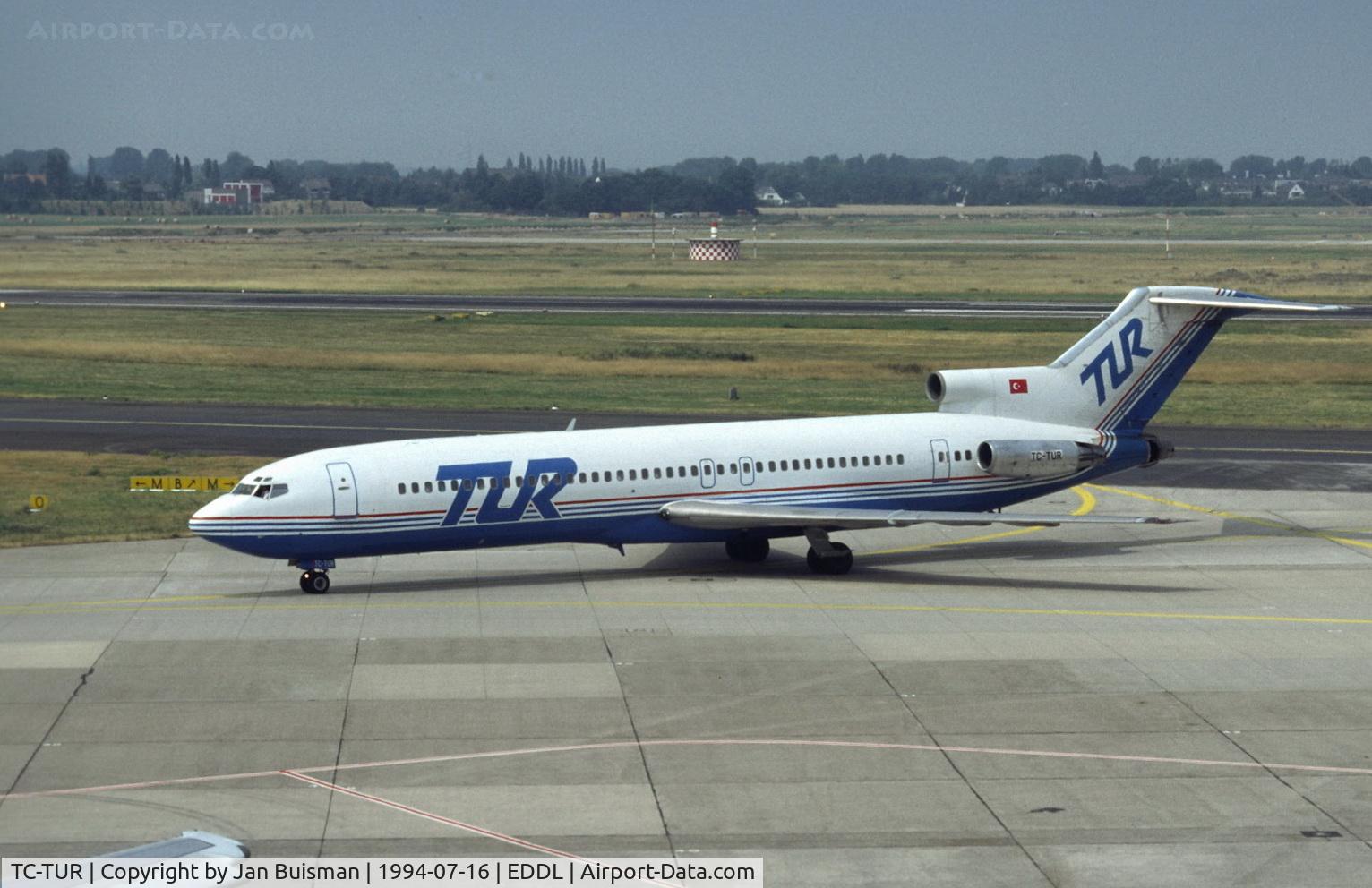 TC-TUR, 1974 Boeing 727-230 C/N 20792, TUR European Airways