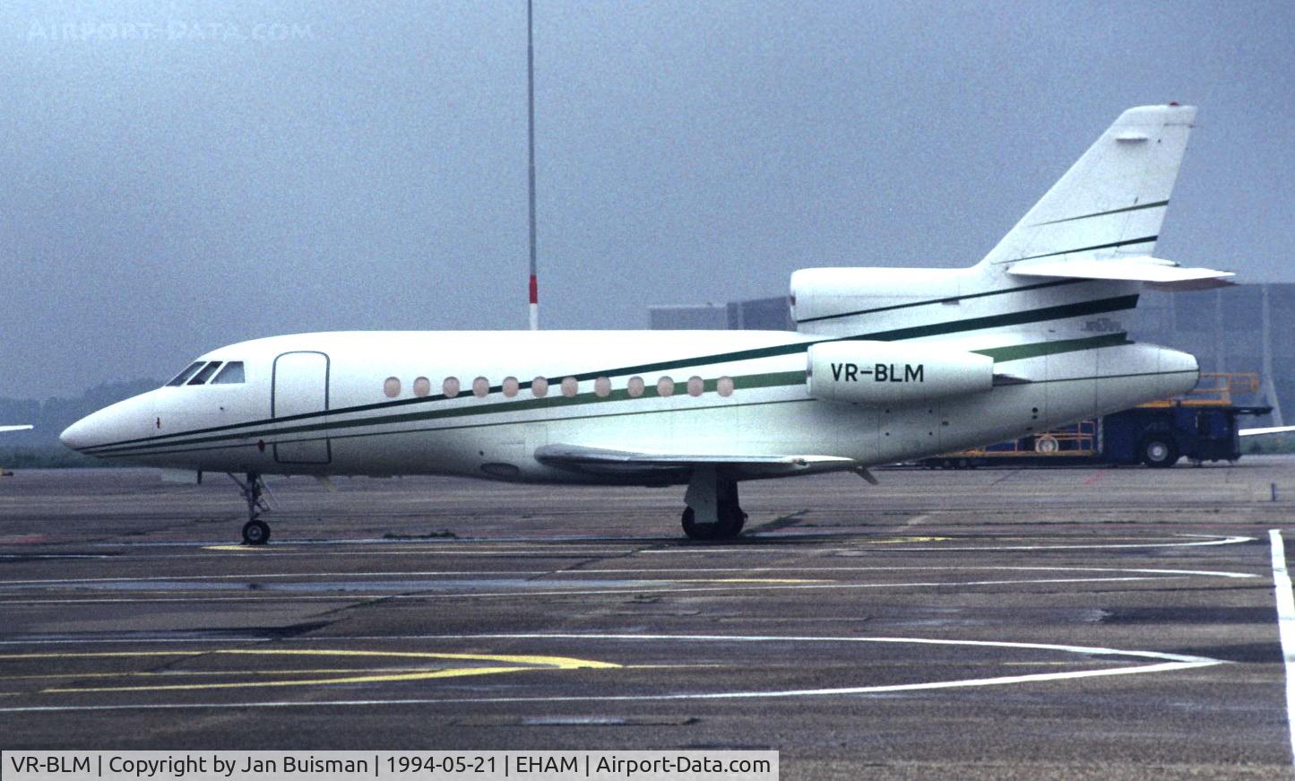 VR-BLM, 1989 Dassault Falcon 900 C/N 72, Corporate