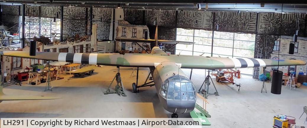 LH291, Airspeed AS.51 Horsa I C/N BAPC279, This Horsa Glider, built by the Assault Glider Trust between 2001 and 2014 -with many original parts-  is now on display in the War Museum Overloon in the Netherlands