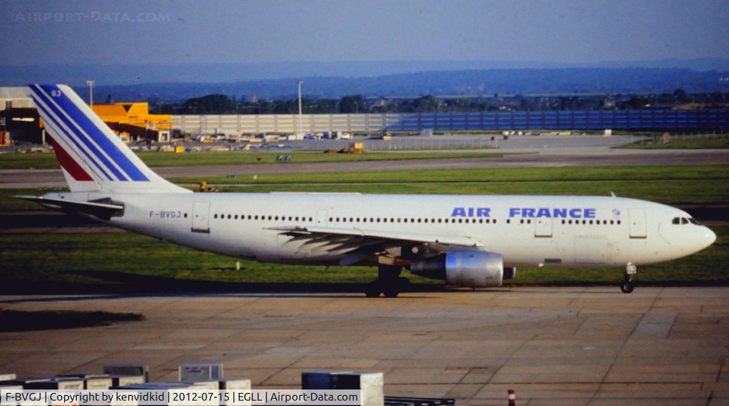 F-BVGJ, 1977 Airbus A300B4-203(F) C/N 047, At London Heathrow circa 1982.