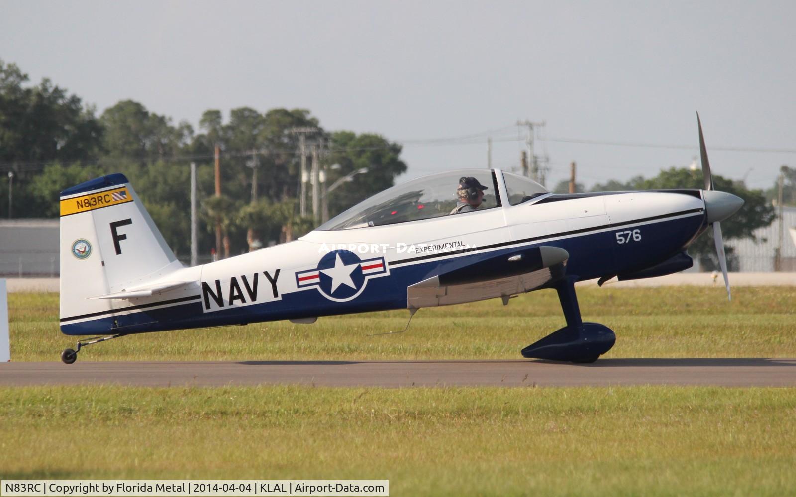 N83RC, Vans RV-8 C/N 81883, Sun N Fun 2014