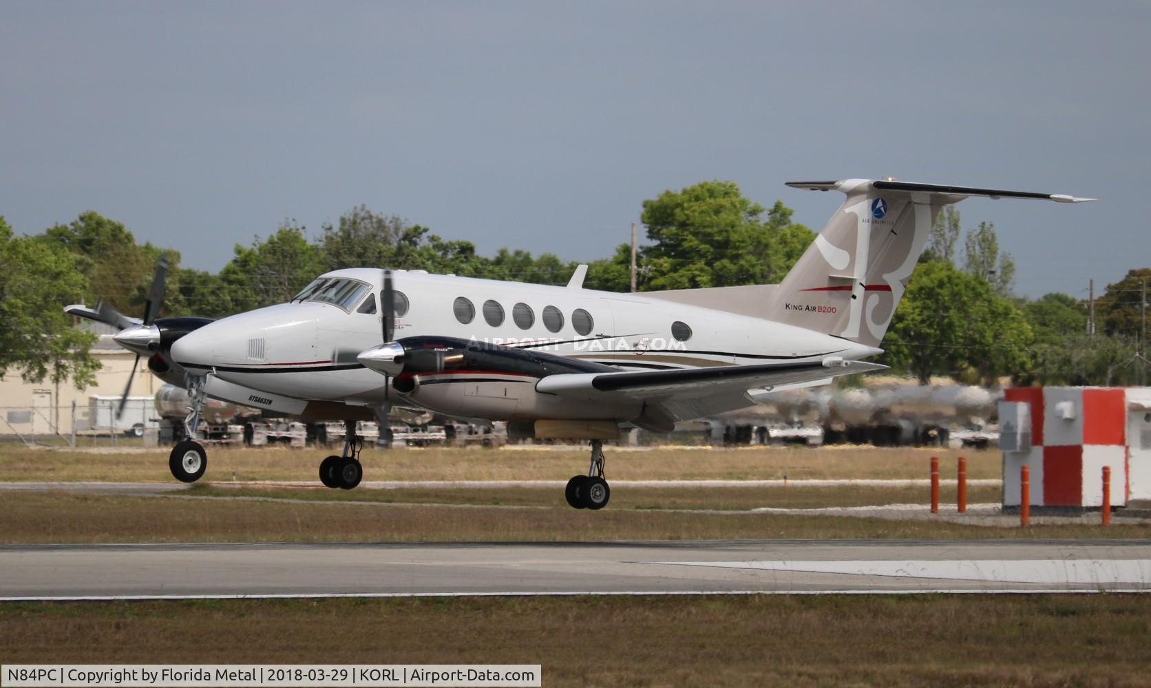 N84PC, 1981 Beech B200 King Air C/N BB-860, ORL 2018